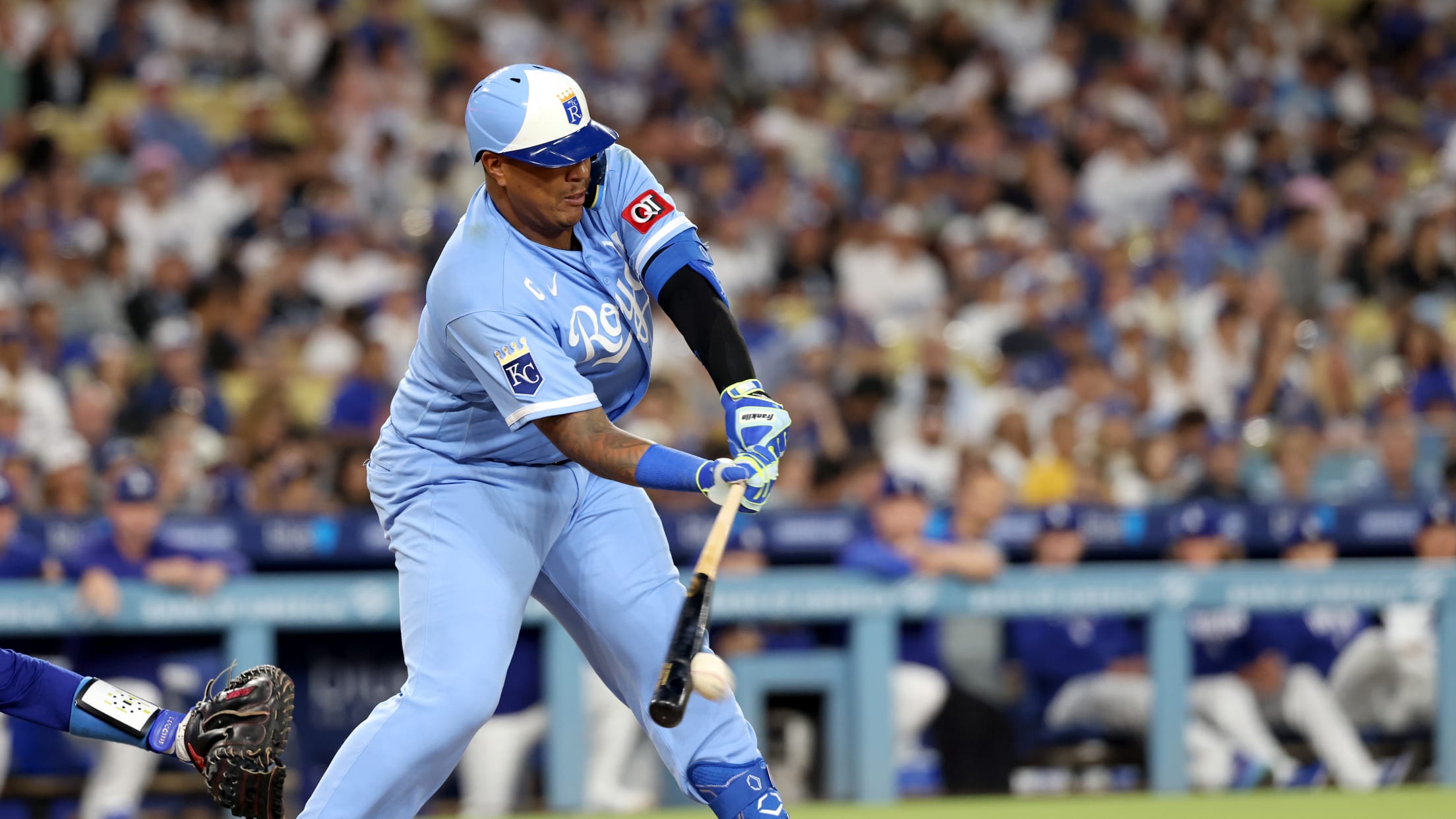 Salvador Perez's RBI single