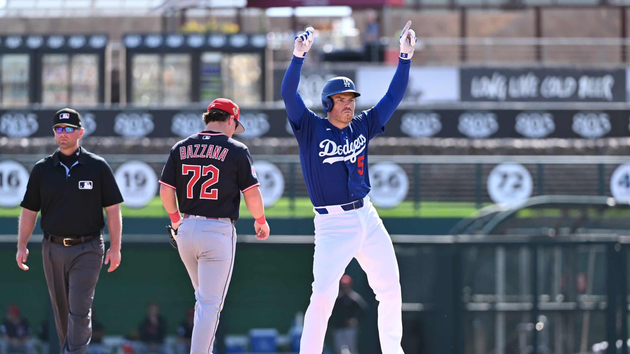 Freddie Freeman's two-run double