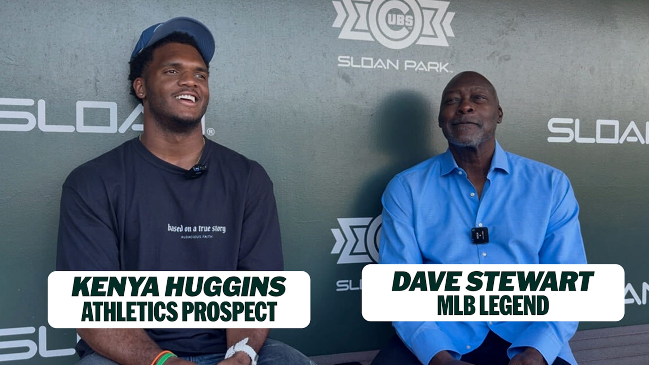Kenya Huggins, Dave Stewart discuss their friendship