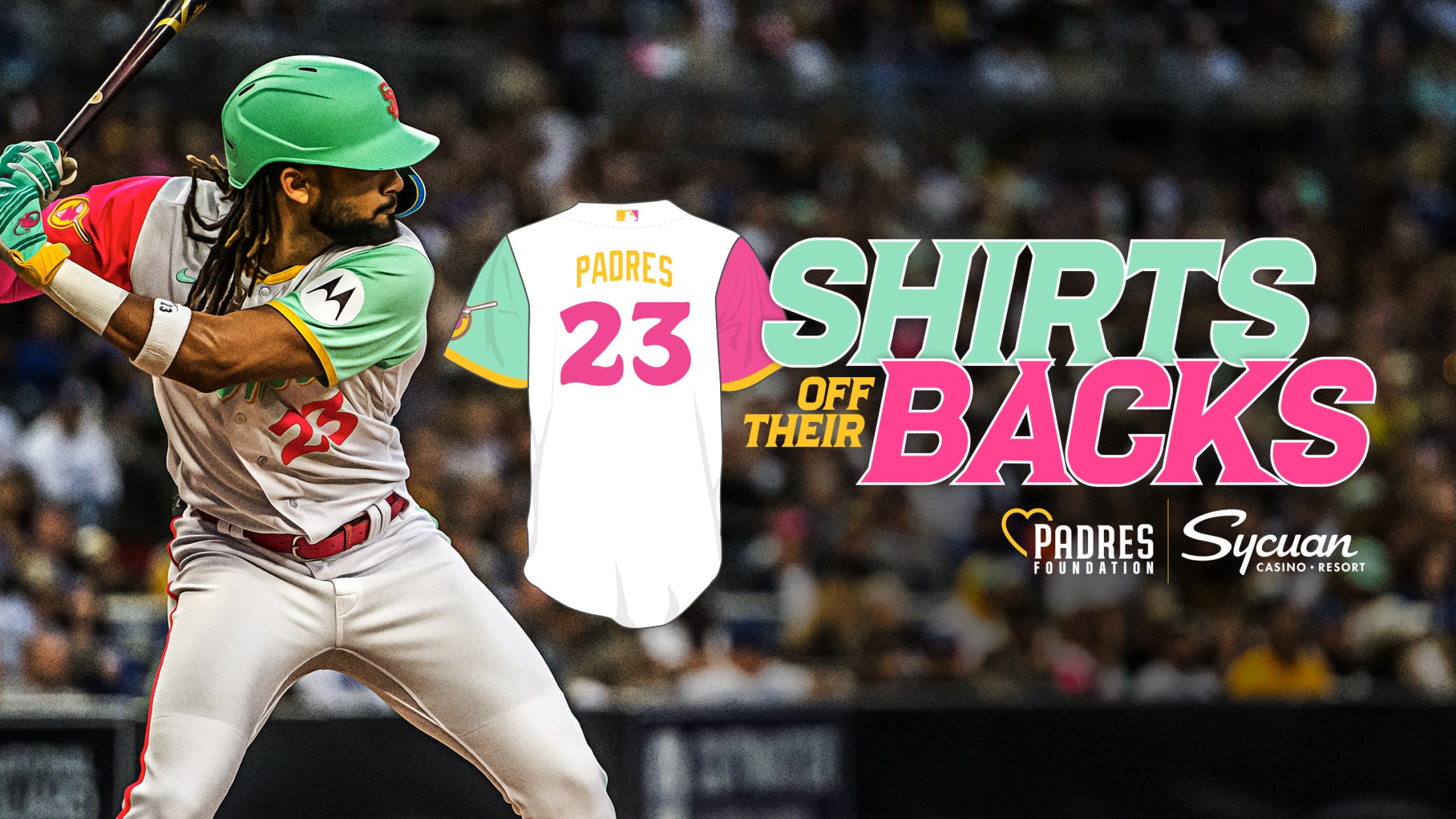 Shirts Off Their Backs is back! ‪Get - San Diego Padres