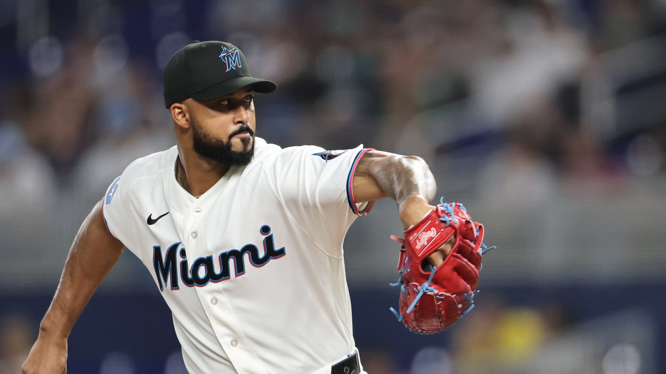Sandy Alcantara's six strikeouts over seven innings