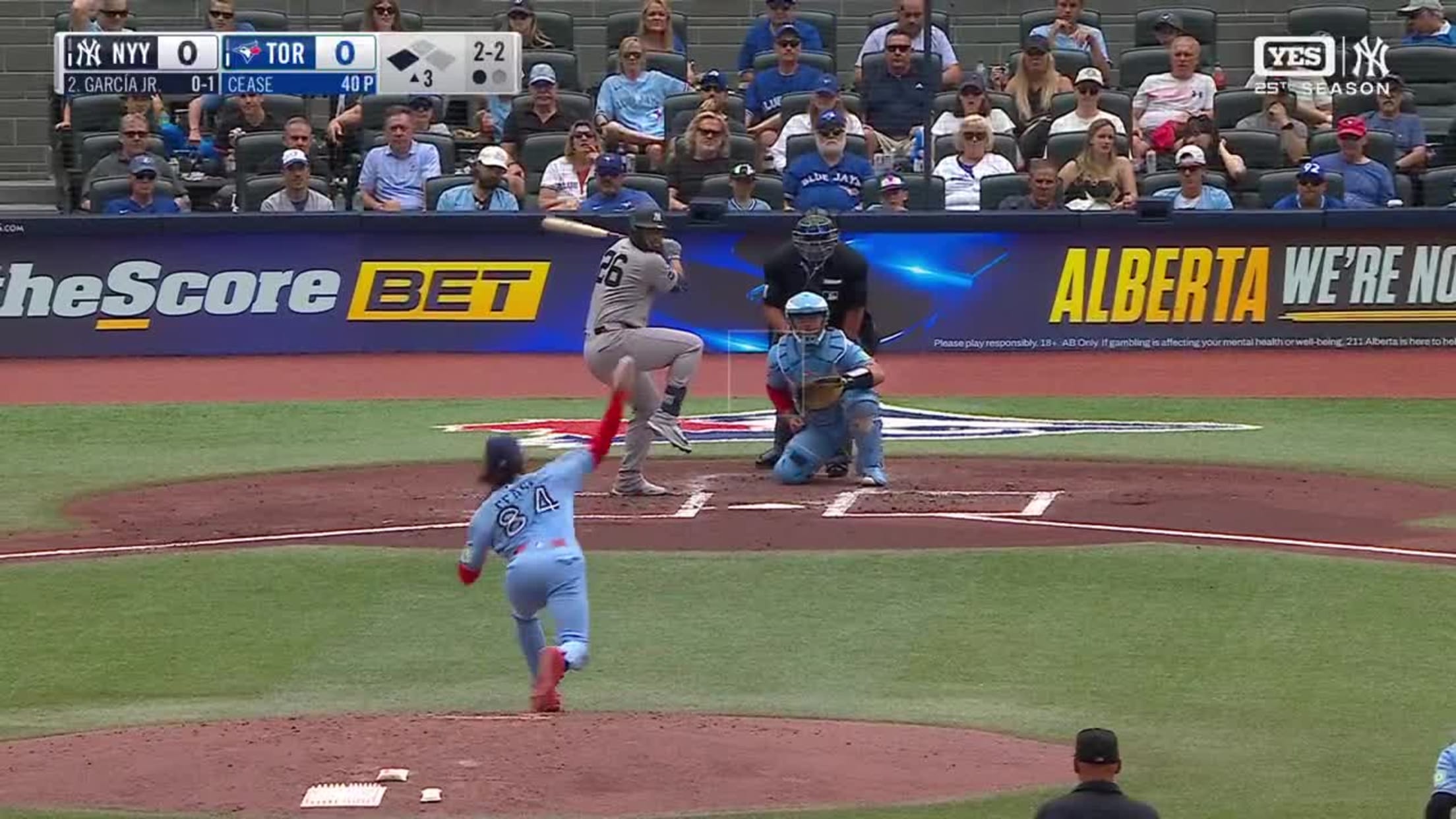 Luis García Jr.'s sacrifice fly