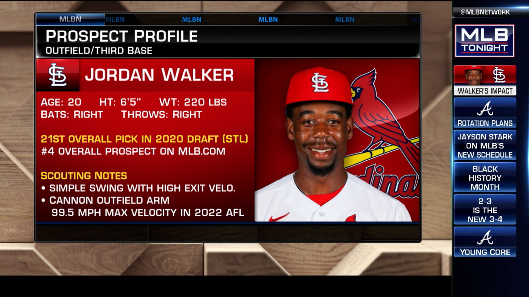 Walker's impact on Cardinals
