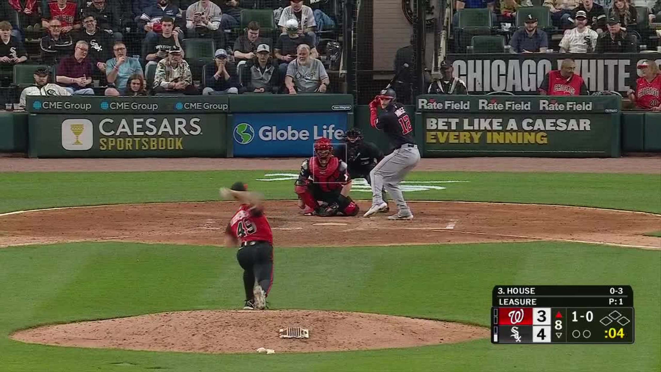 Brady House's solo homer (3) ties the game in the 8th