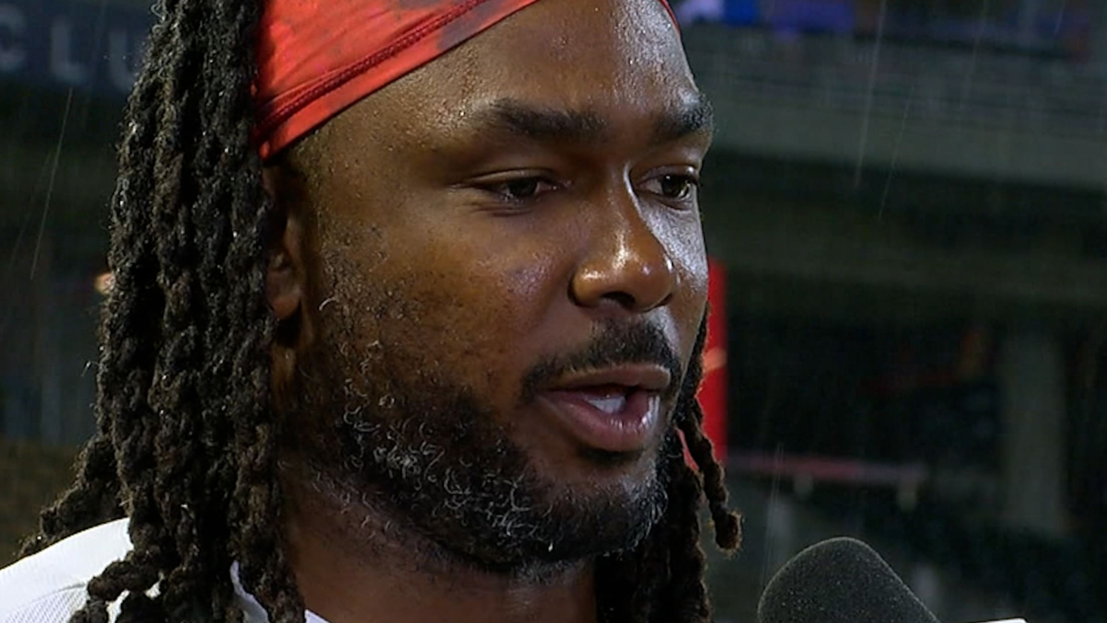 Josh Bell on his two homer game