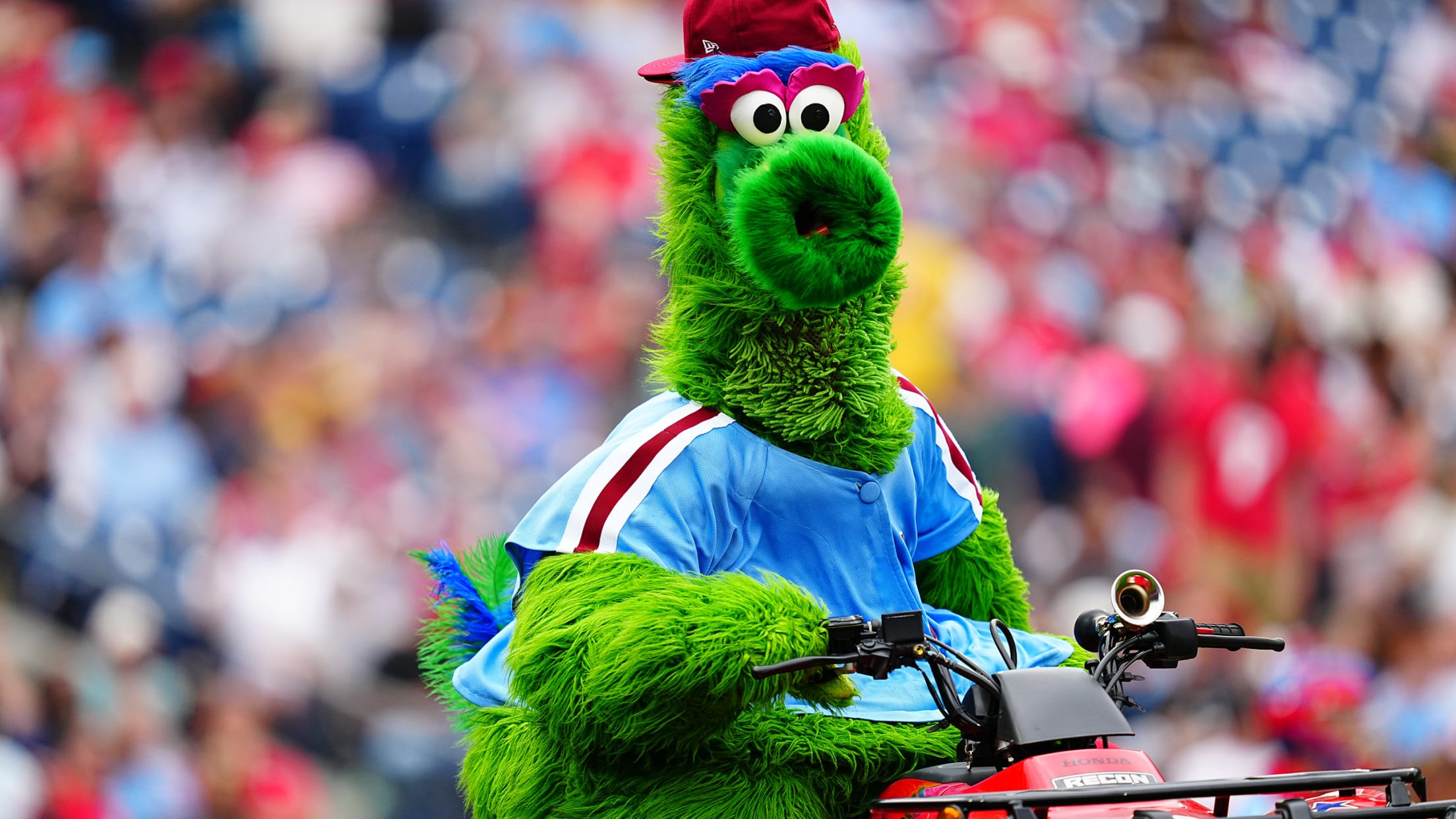 Phillie Phanatic's new look: Mascot gets a spring training makeover - 6abc  Philadelphia