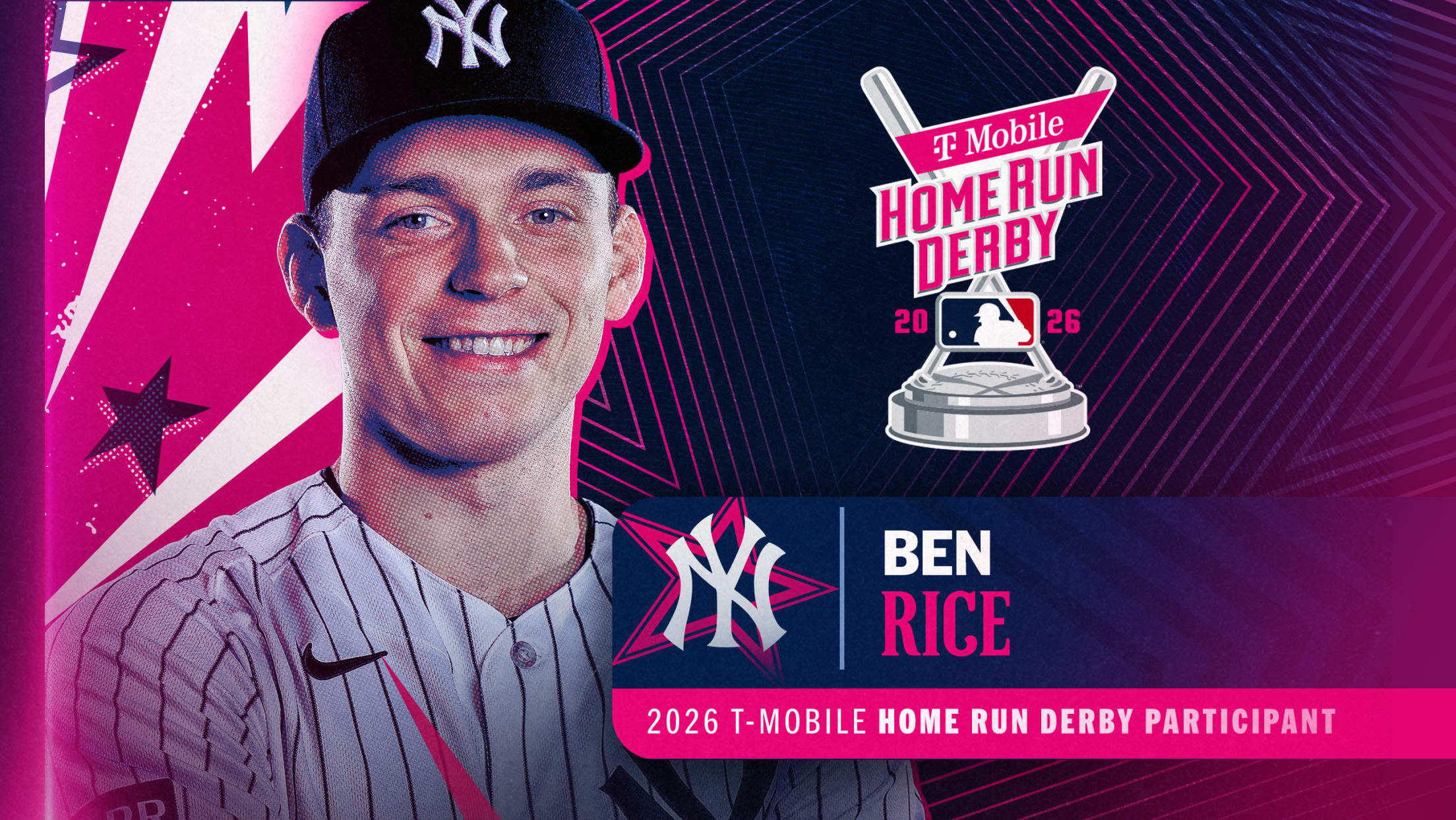 Ben Rice joins 2026 T-Mobile Home Run Derby
