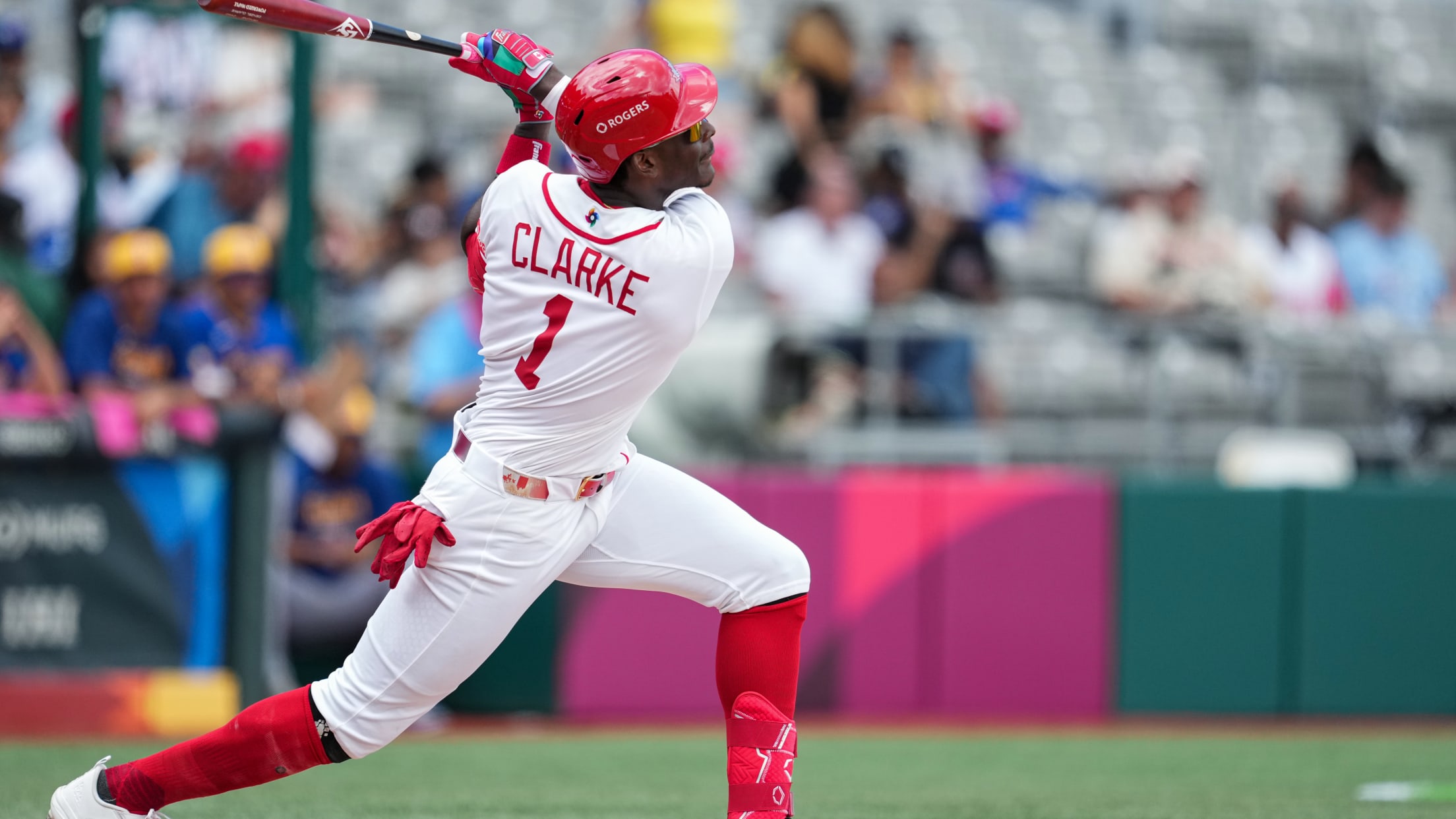 Denzel Clarke's sacrifice fly