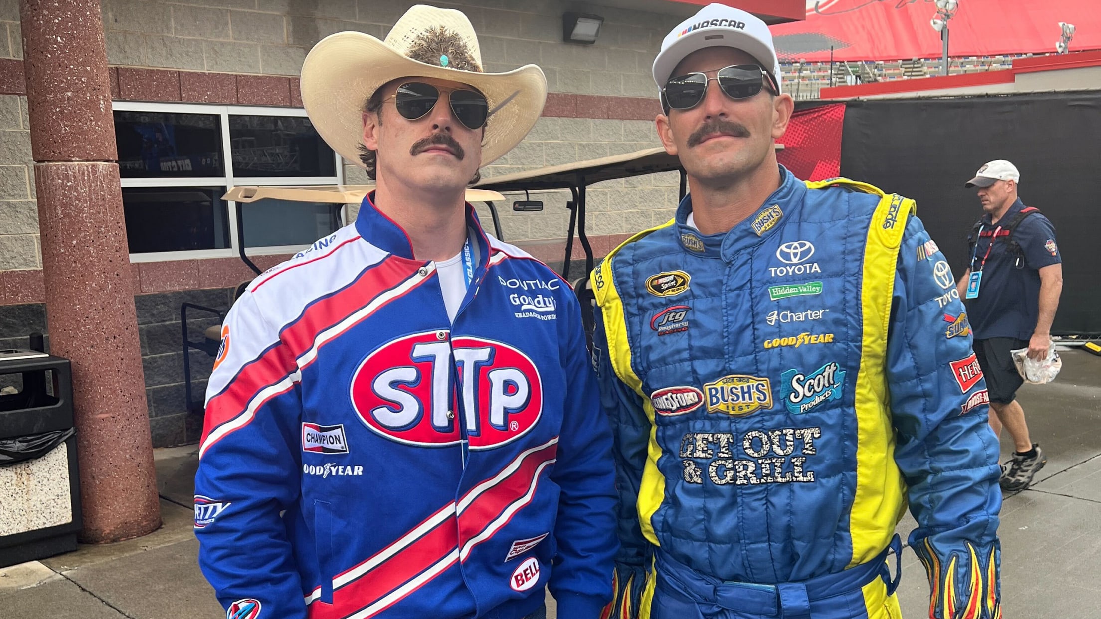 Braves radio announcers Ben Ingram and Darren O'Day