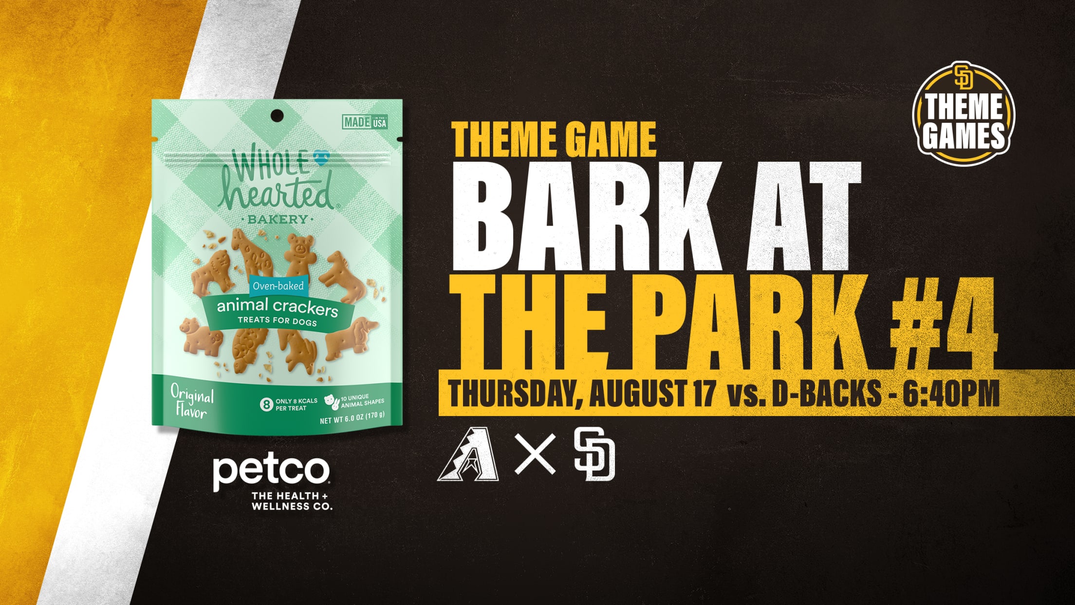 Theme Game Bark at the Park San Diego Padres