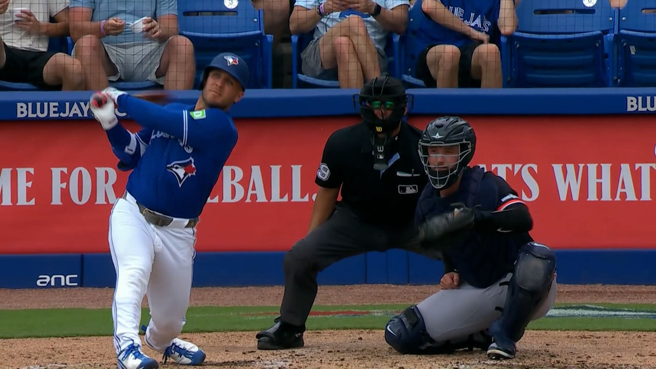 Daulton Varsho's solo home run