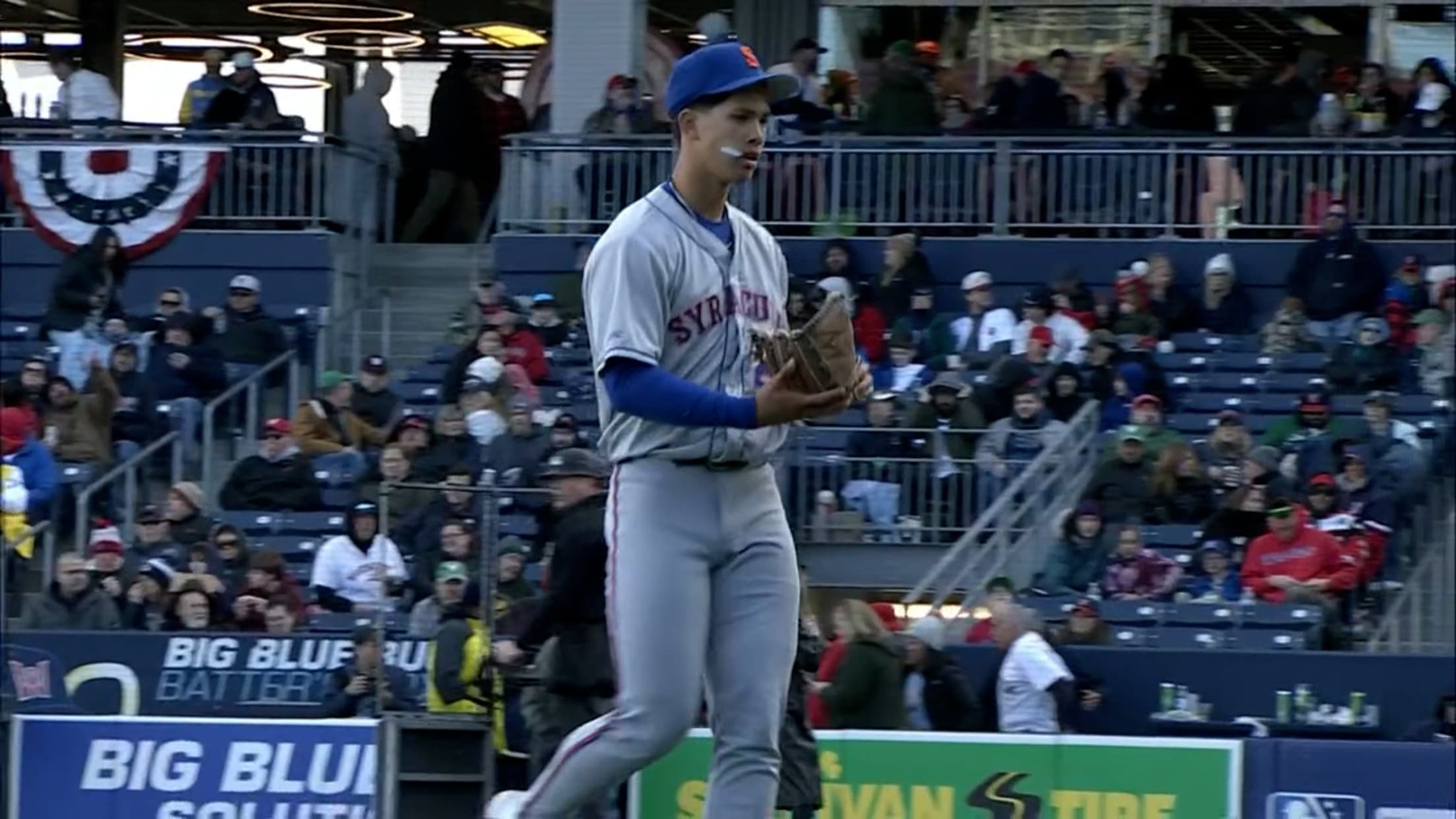 Jonah Tong's four strikeouts