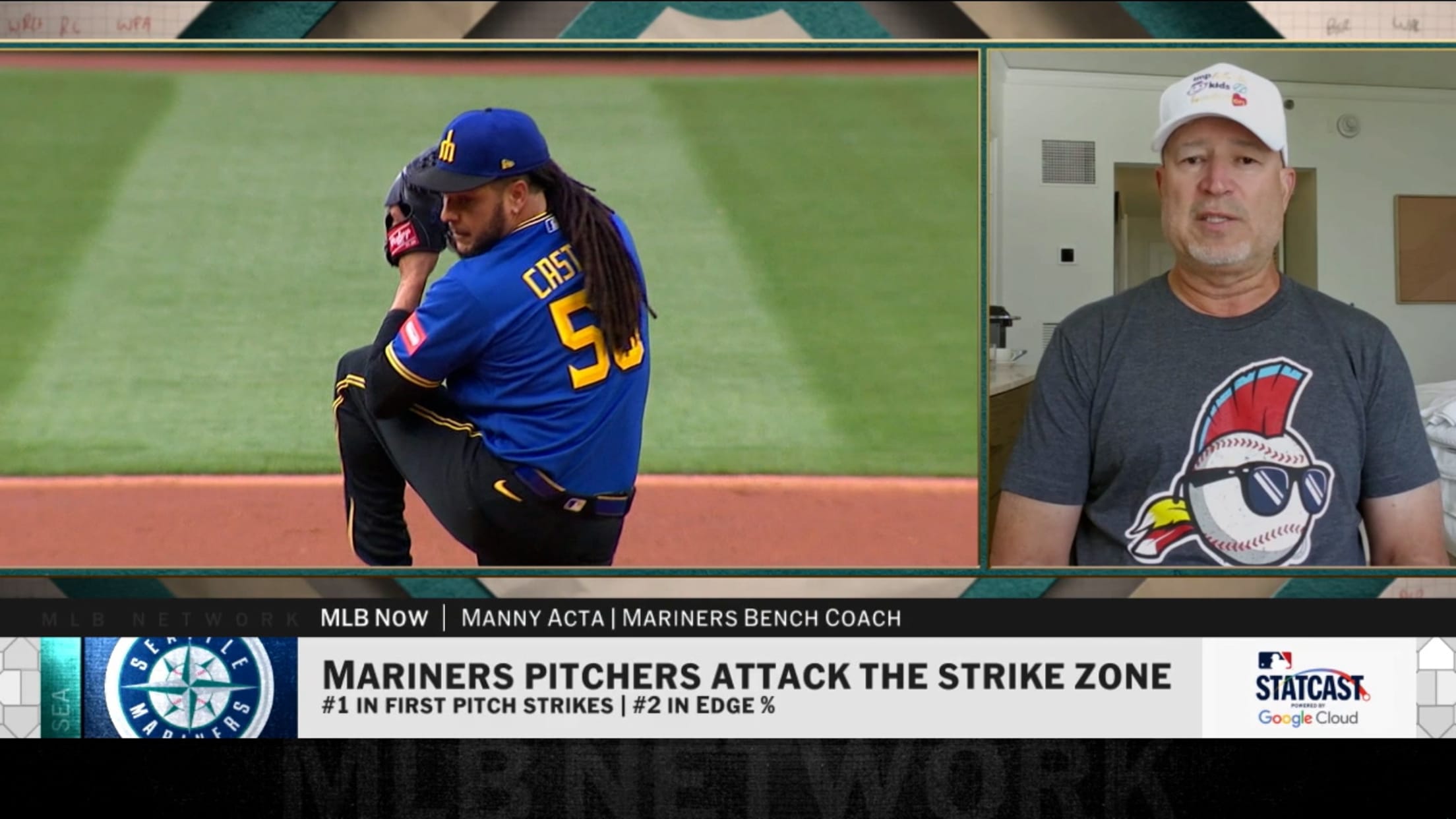 Manny Acta joins MLB Now to talk Mariners