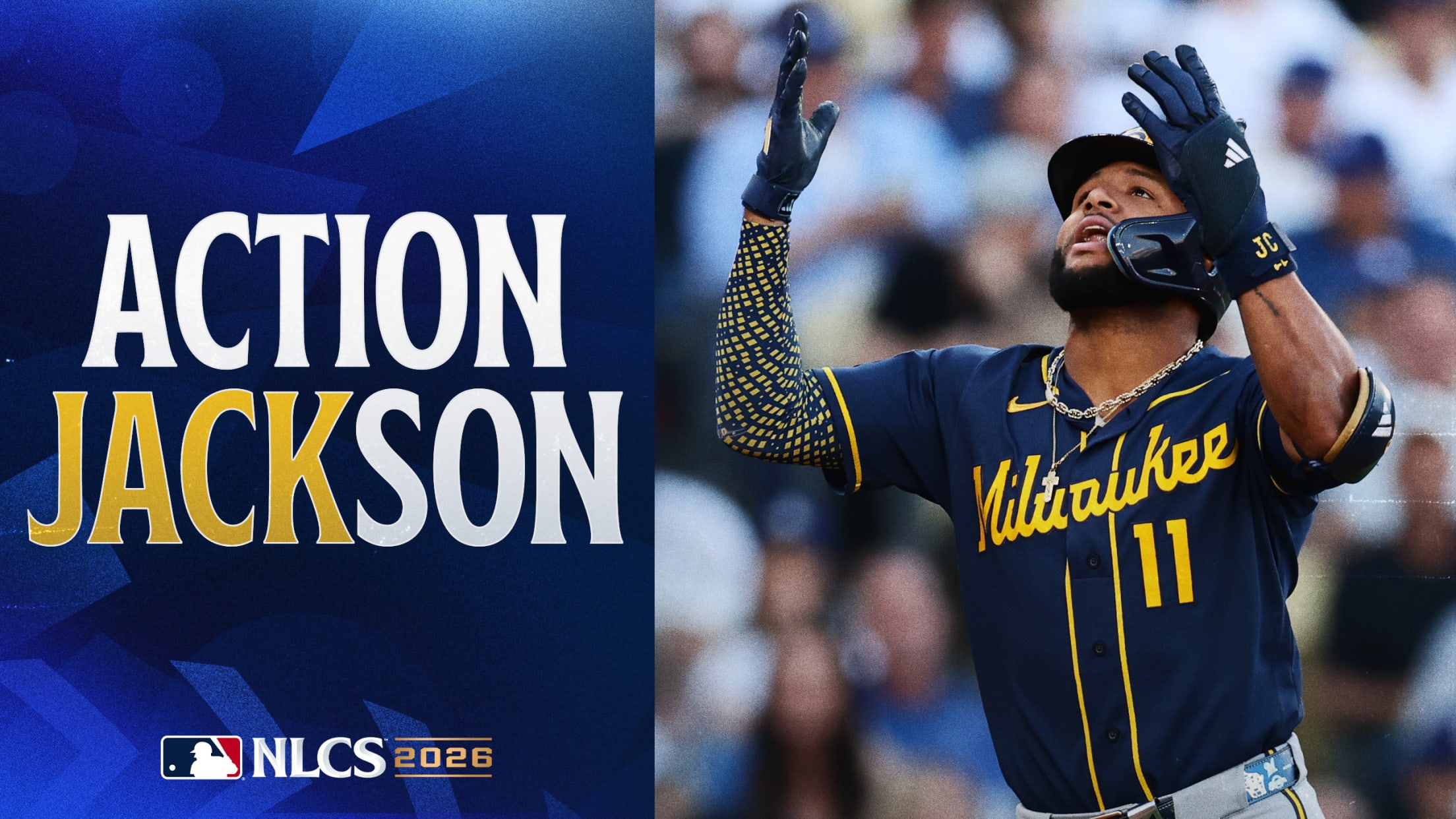 Jackson Chourio hits a first-pitch leadoff home run for Milwaukee in 2026 NLCS Game 3
