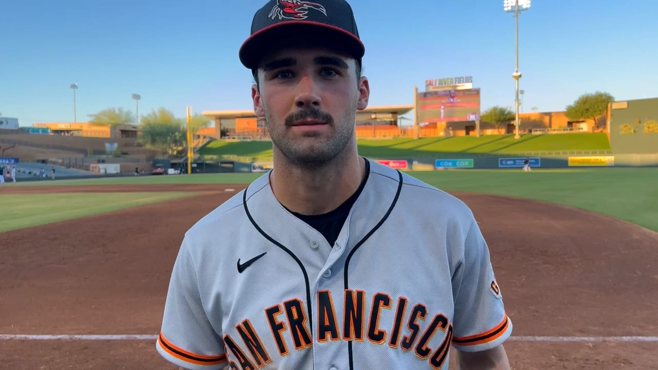 WATCH: San Francisco Giants' #1 prospect Marco Luciano discusses