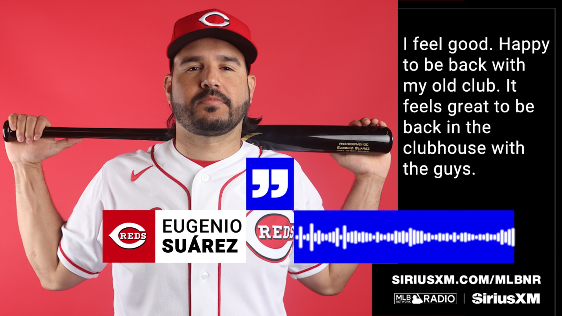 Eugenio Suárez on his return to Cincinnati 