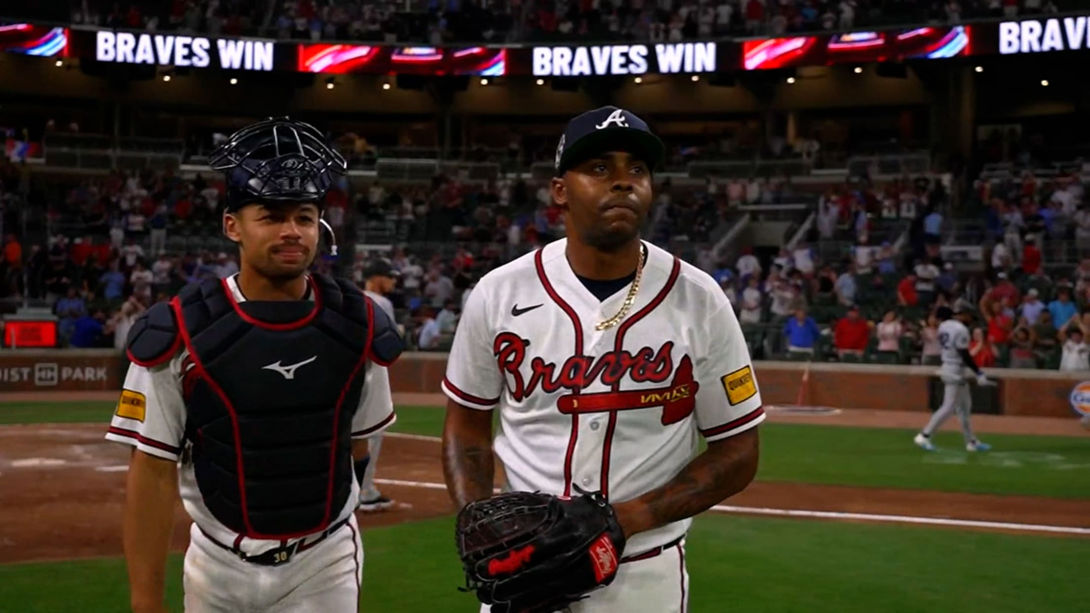 Raisel Iglesias earns the save