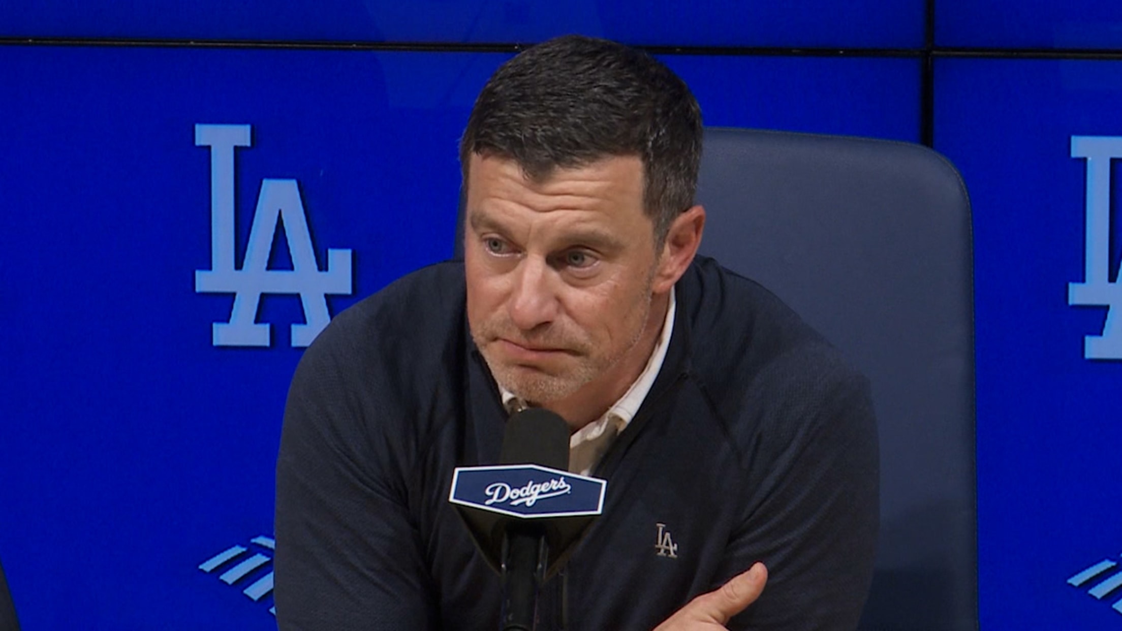 Andrew Friedman discusses Shohei Ohtani's health