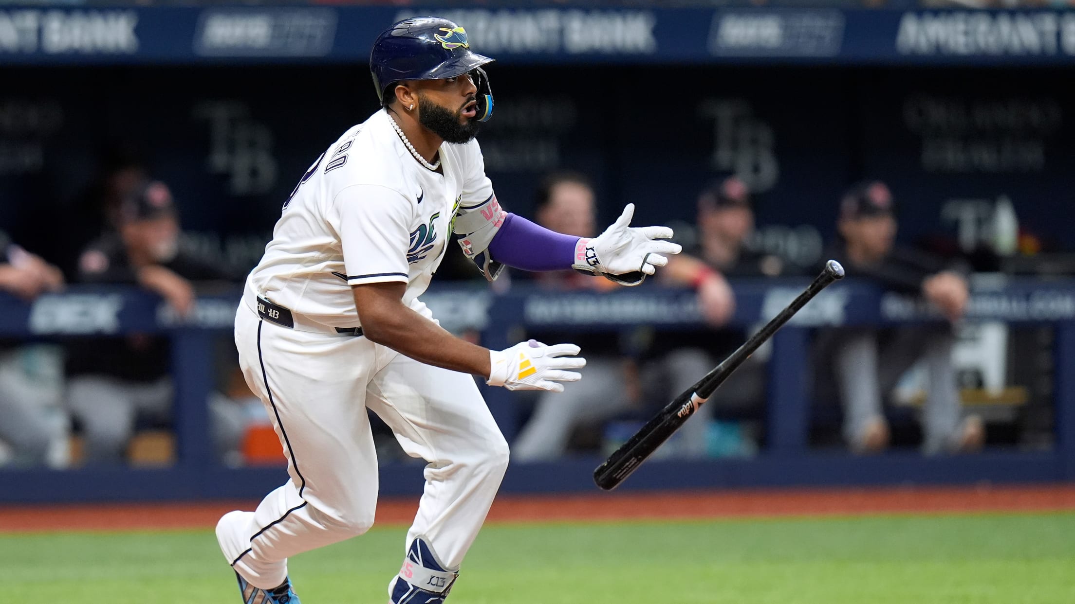 Junior Caminero's RBI double