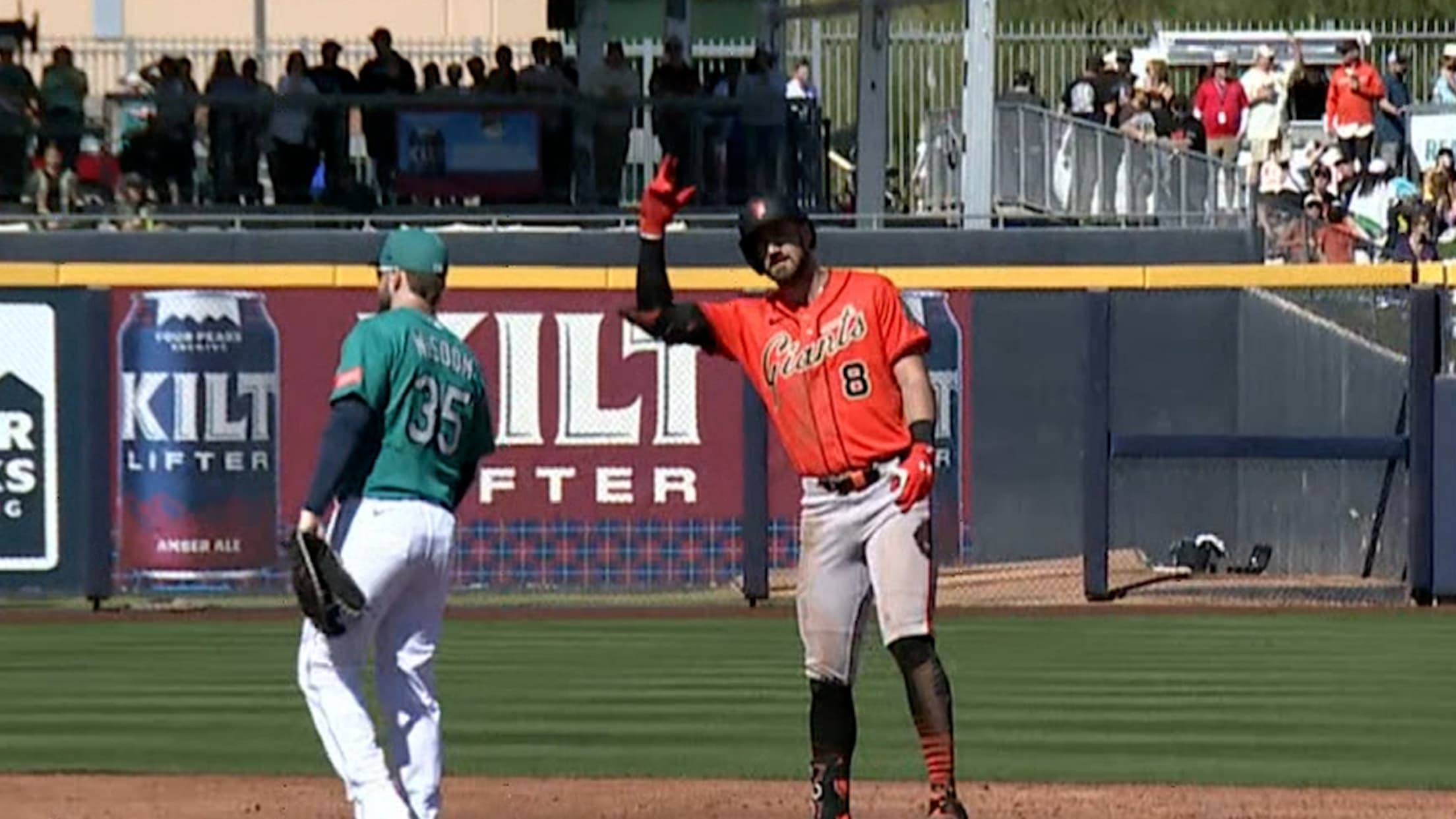 Bryce Eldridge's RBI double