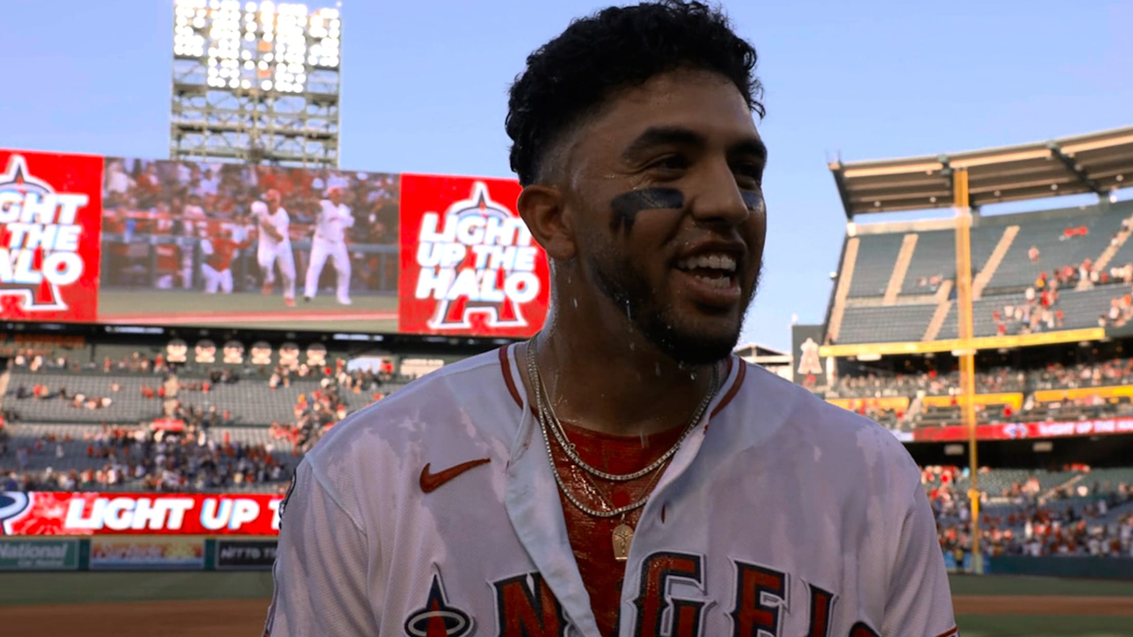 Oswald Peraza talks walk-off winner