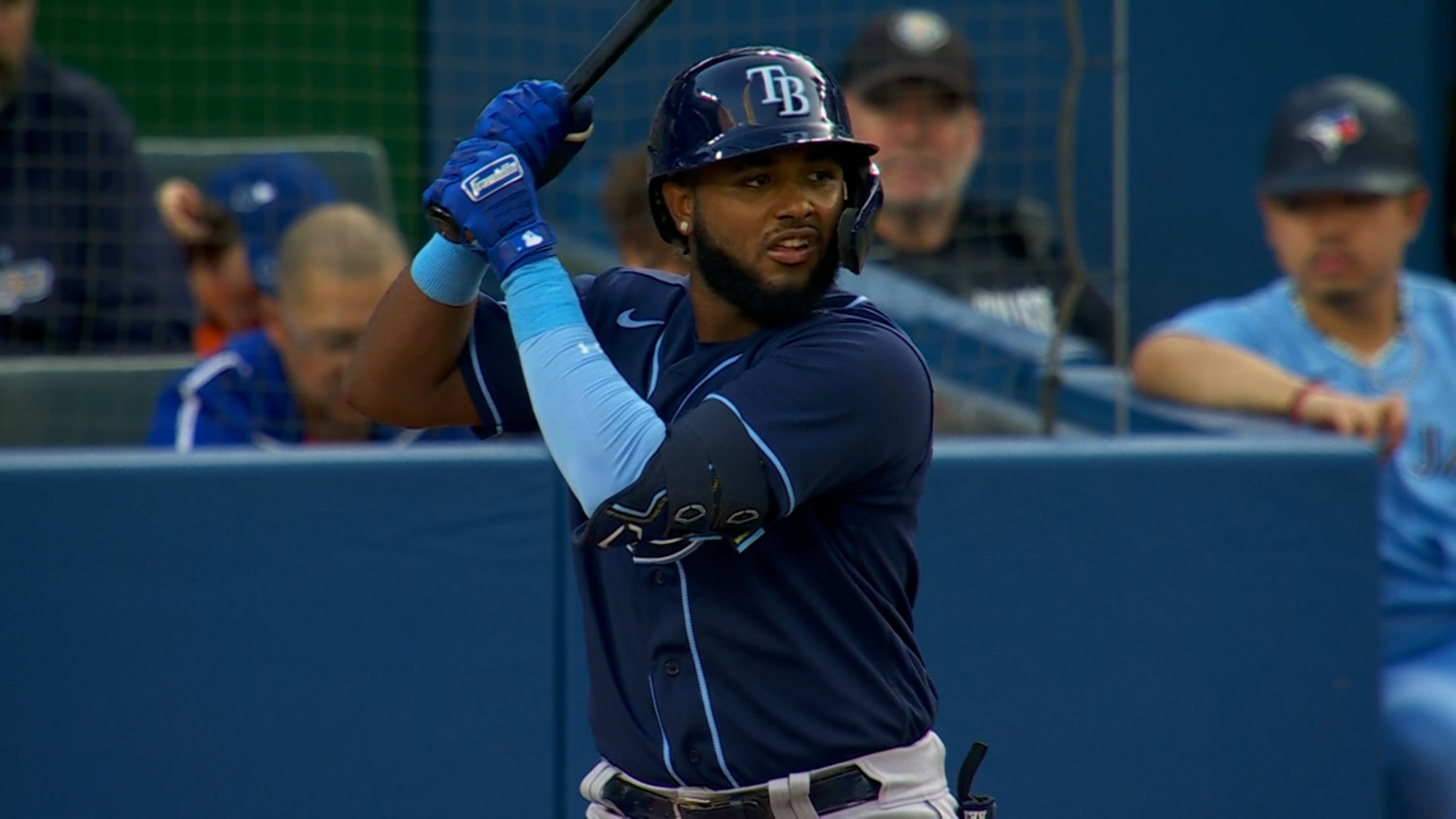 Junior Caminero's RBI single