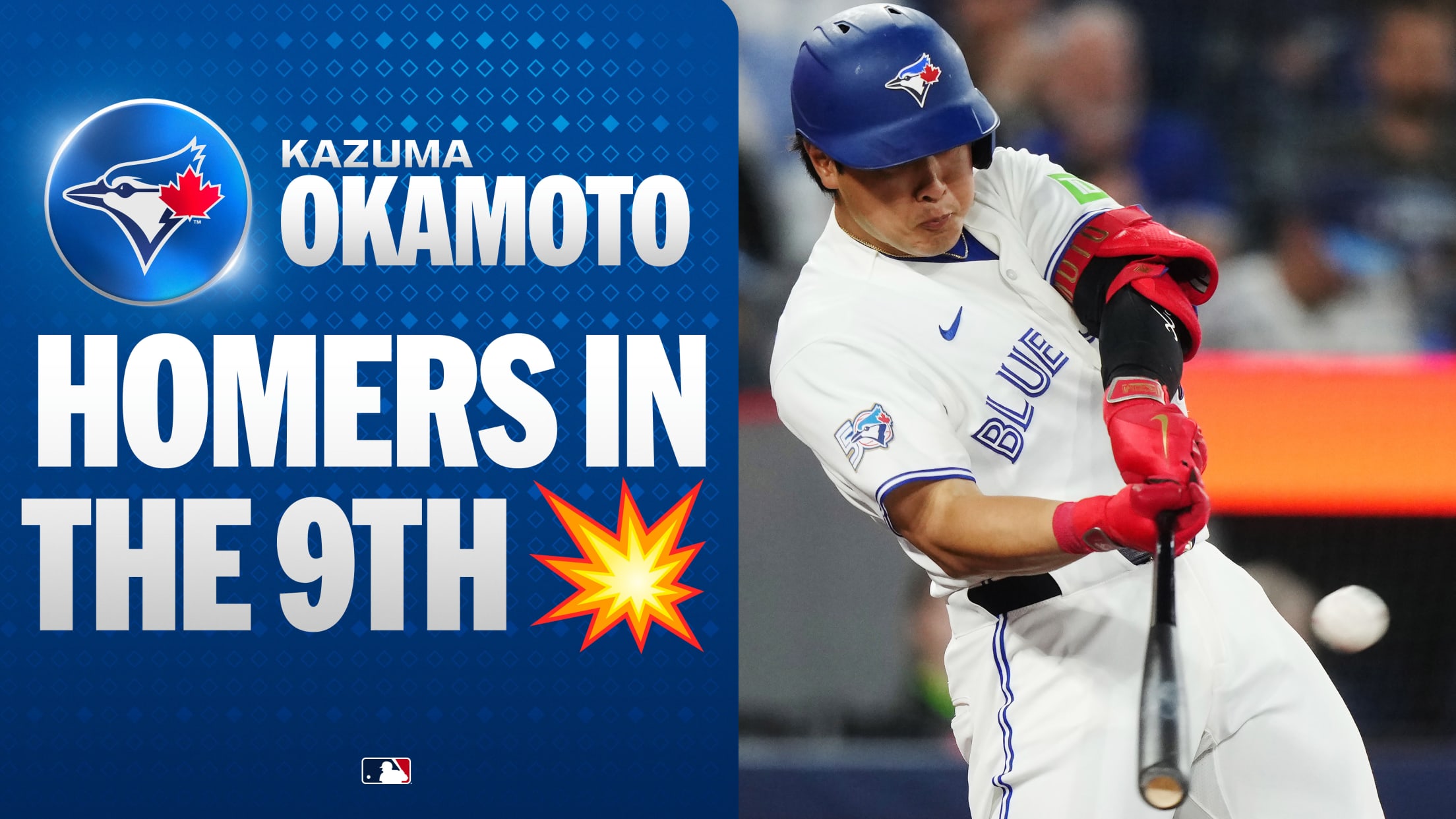 Kazuma Okamoto's two-run homer (18)