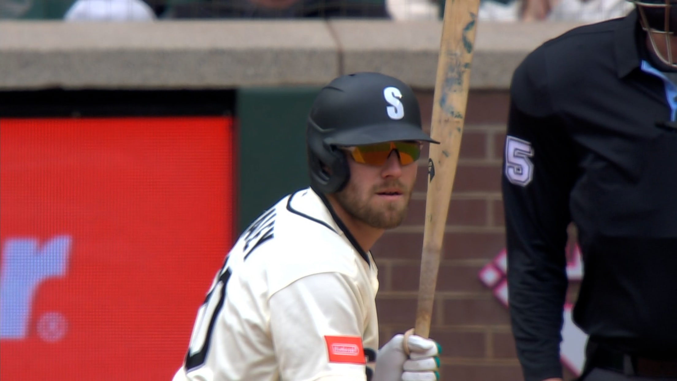 Luke Raley's two-run double