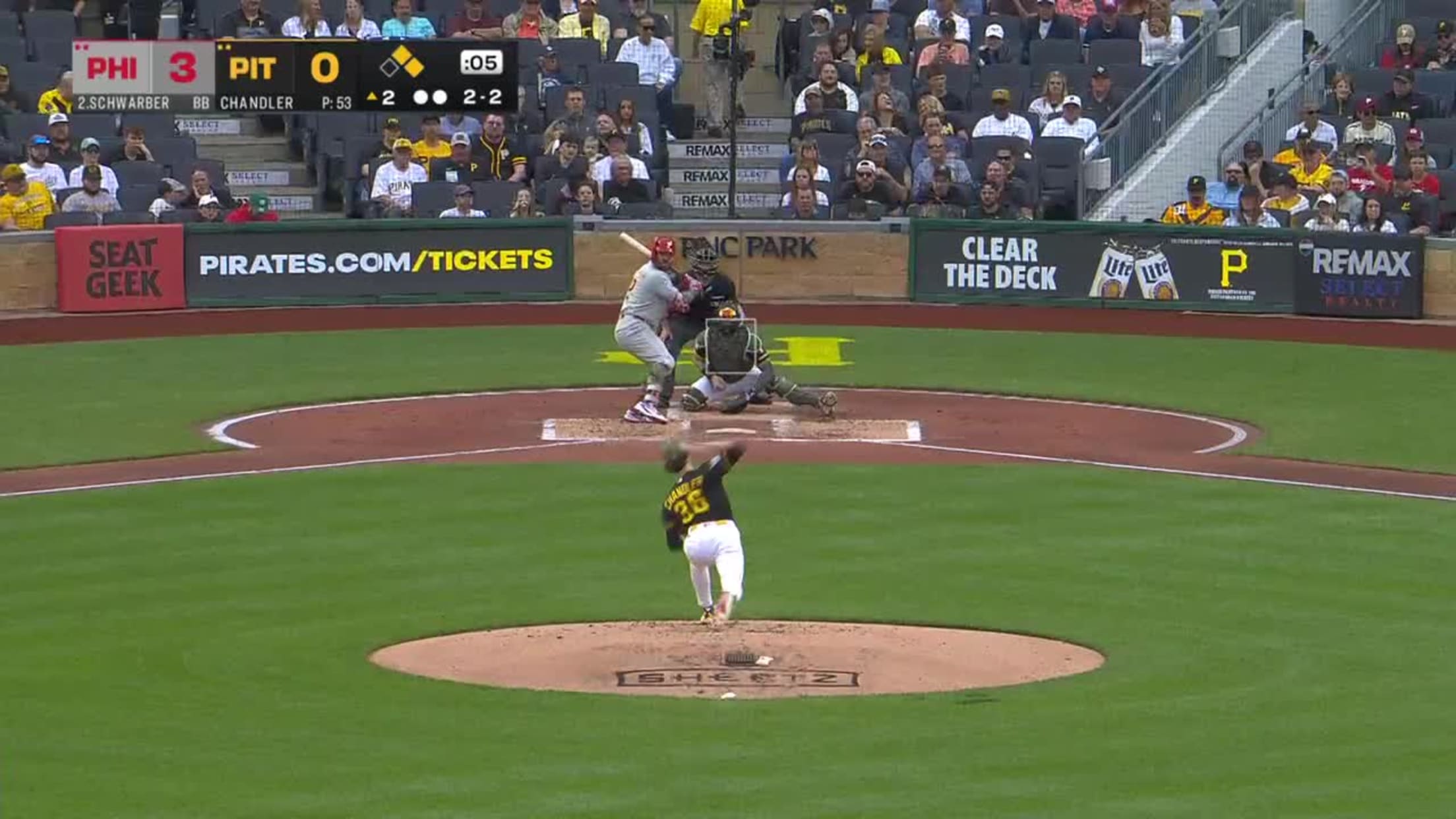 Kyle Schwarber's two-run double