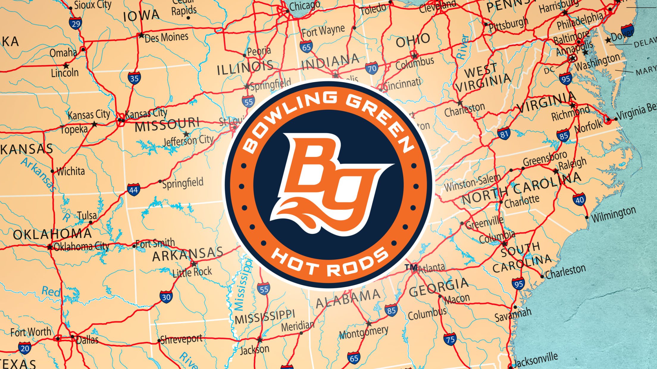 Bowling Green HotRods Presents 2022 Logos And Uniforms