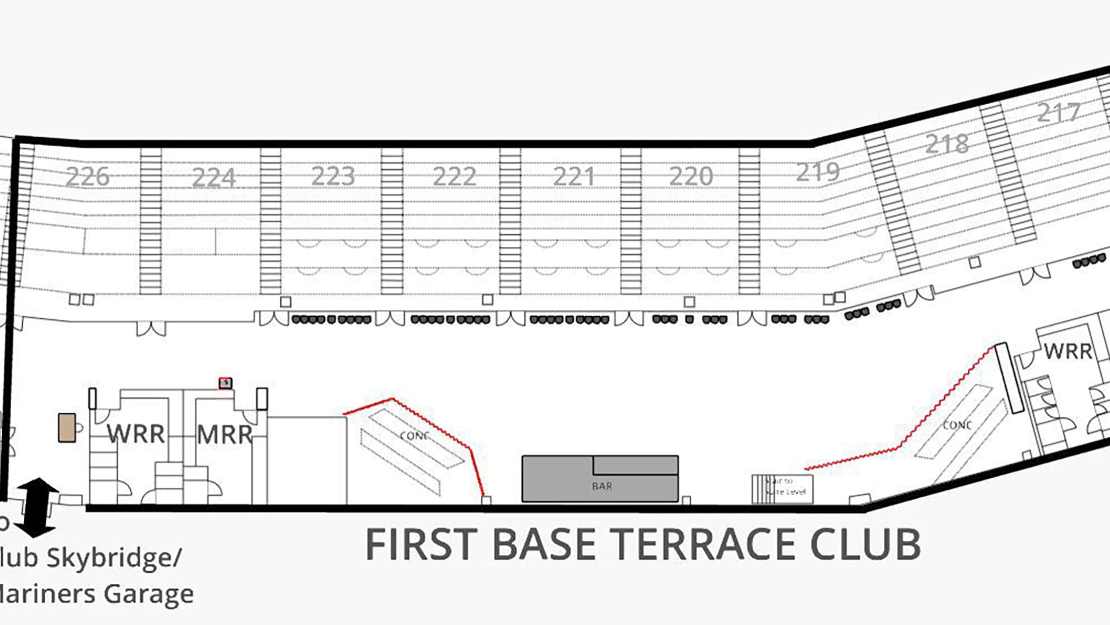 T-Mobile Park | Events | Indoor Venues | First Base Terrace Club