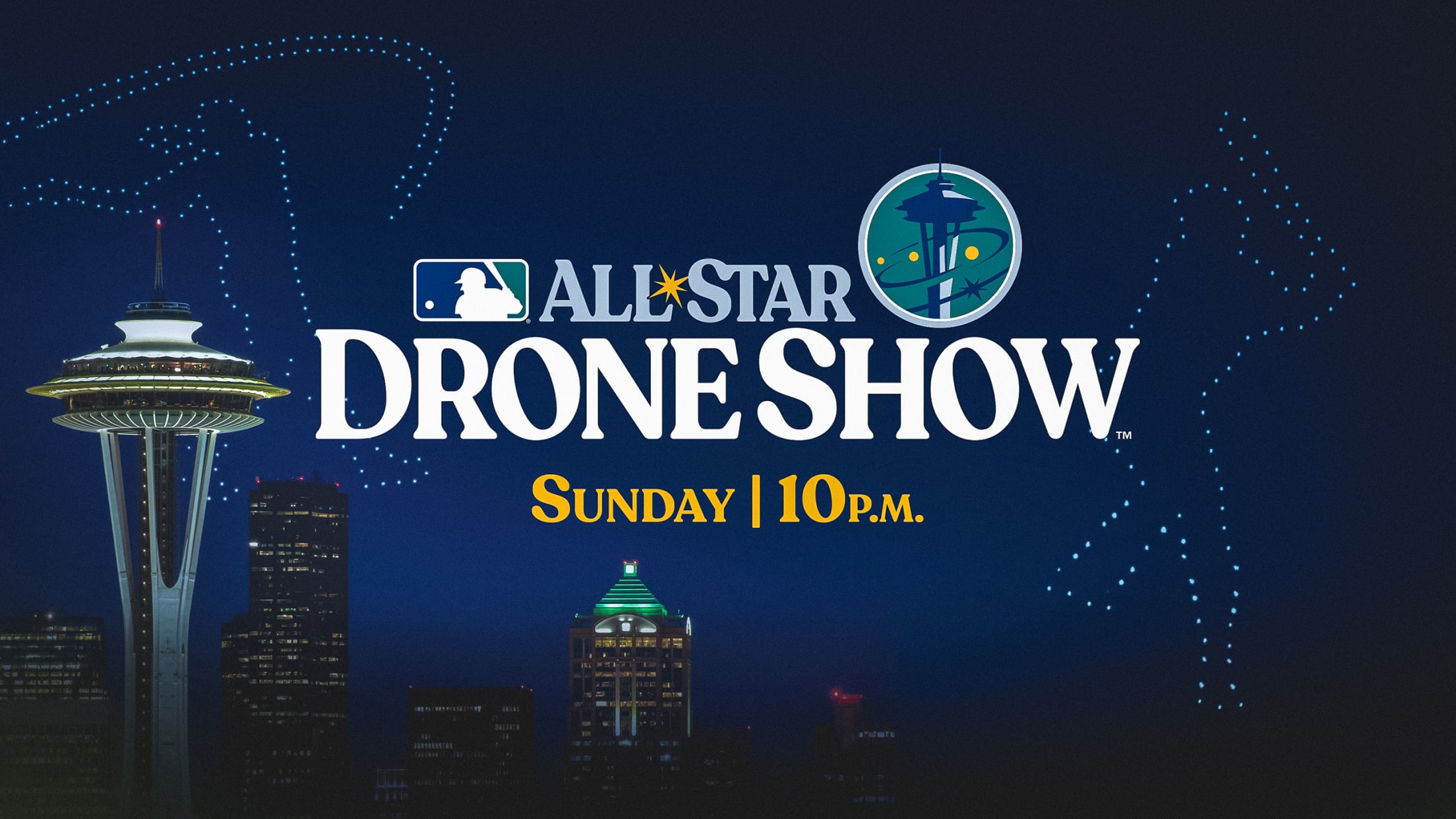 Watch: MLB All-Star drone show at Seattle Center