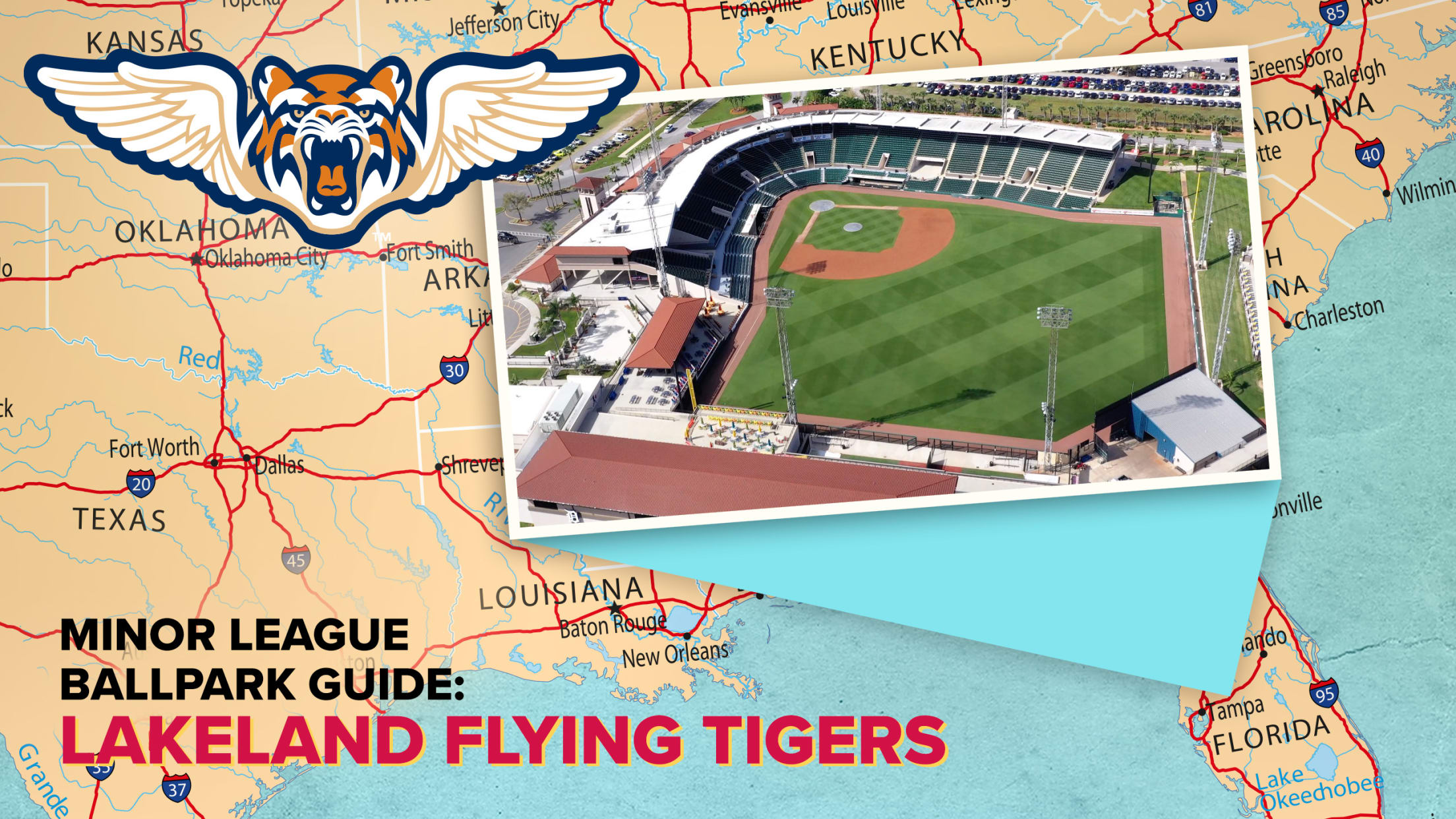 Explore Joker Marchant Stadium home of the Lakeland Flying Tigers