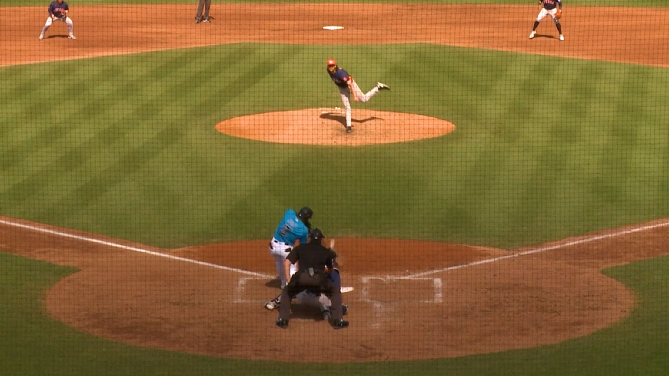 Esteury Ruiz's RBI single