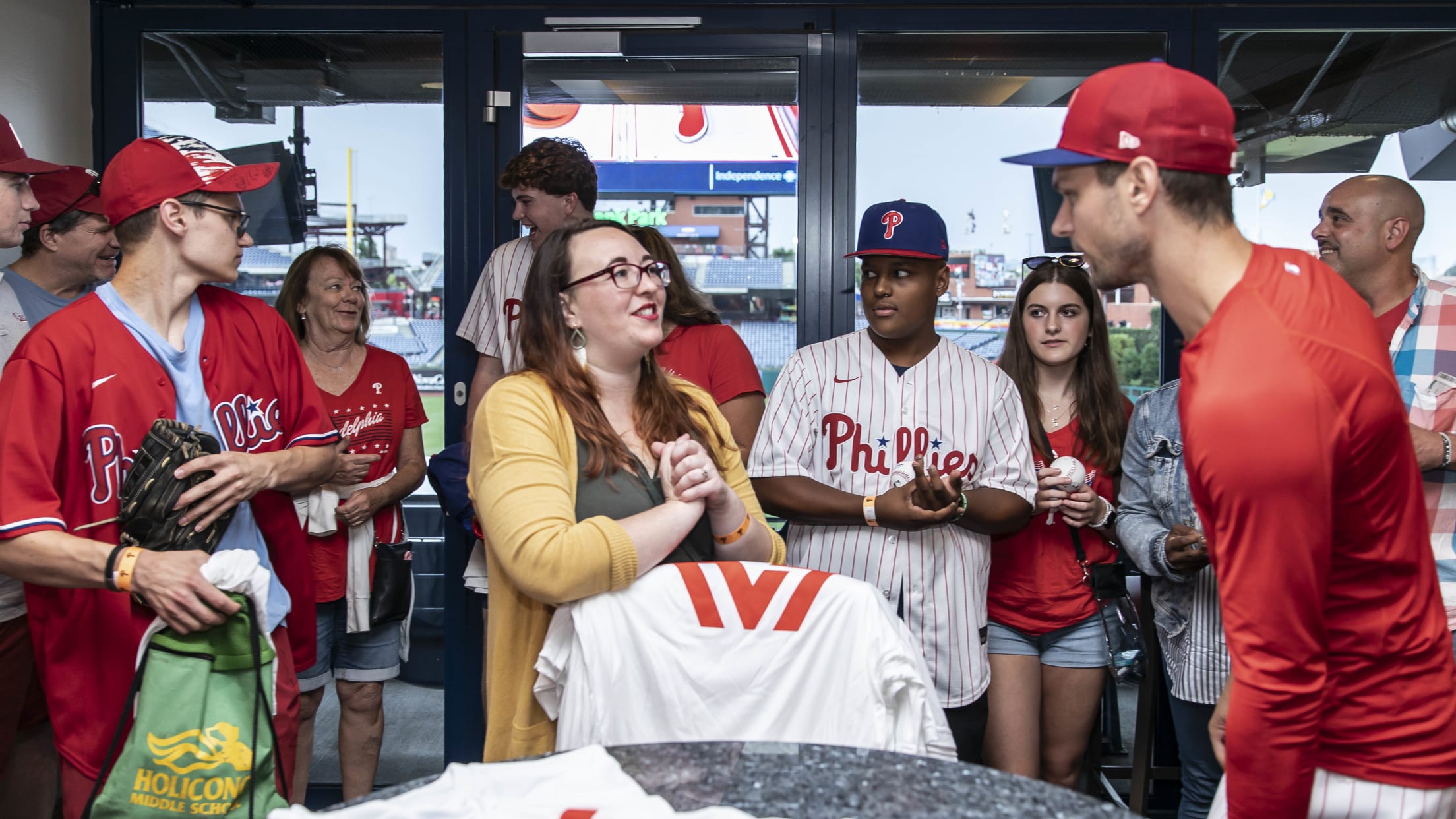 Trea Turner Hosts Families from V Foundation for Cancer Research