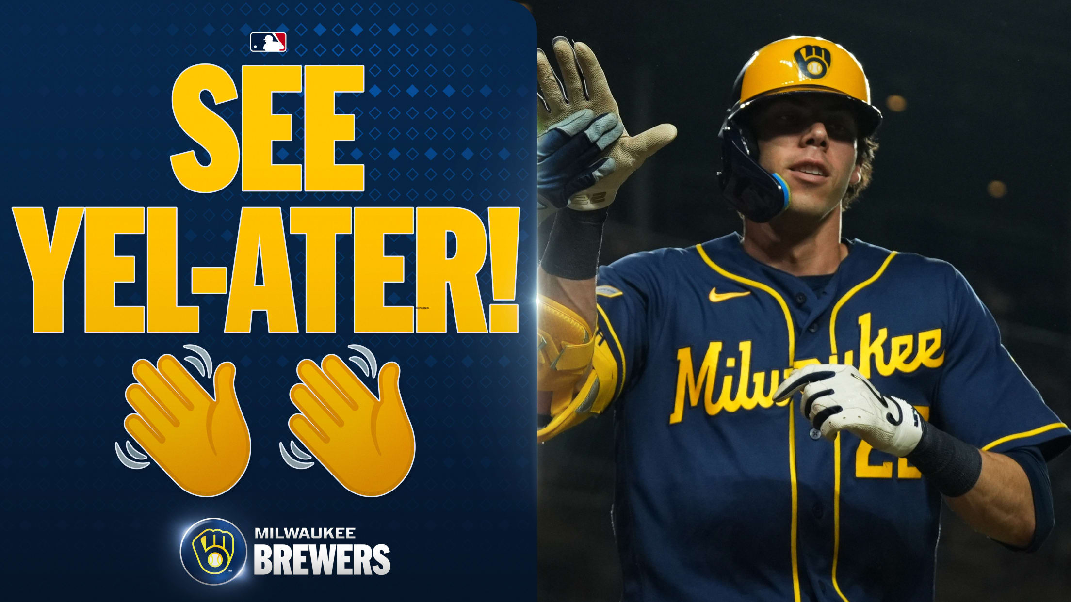 Christian Yelich's two-run homer (10)