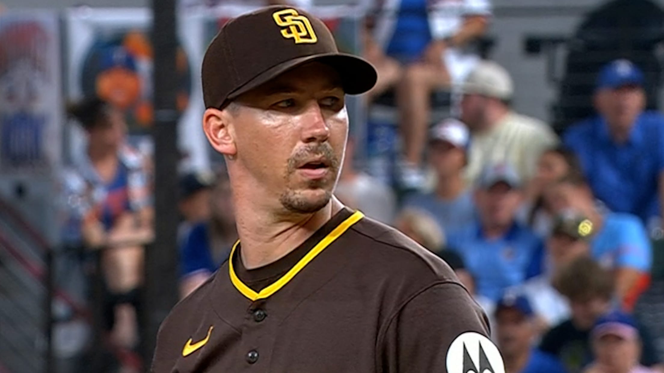 Walker Buehler fans Joc Pederson