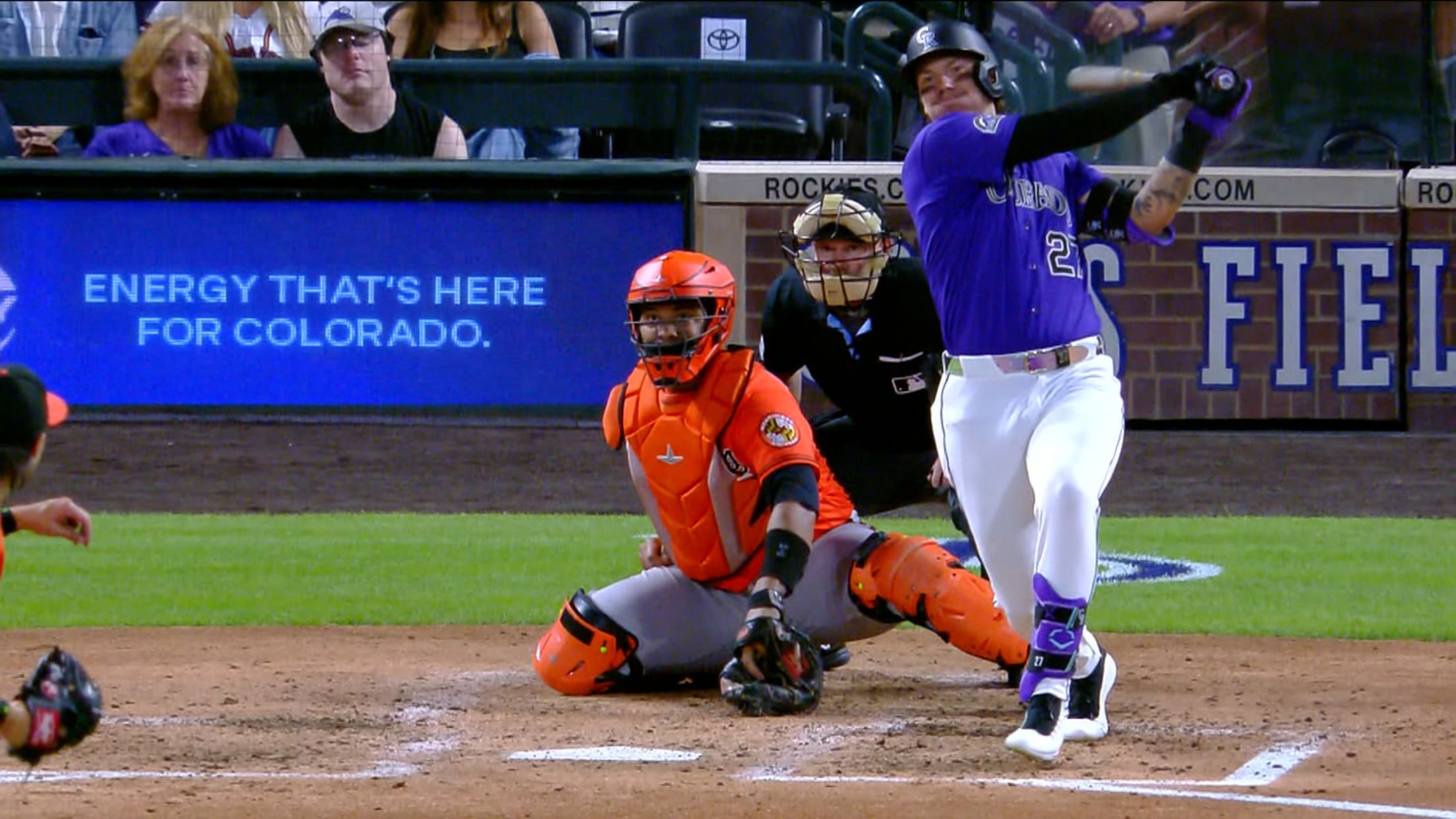 Jordan Beck's RBI single