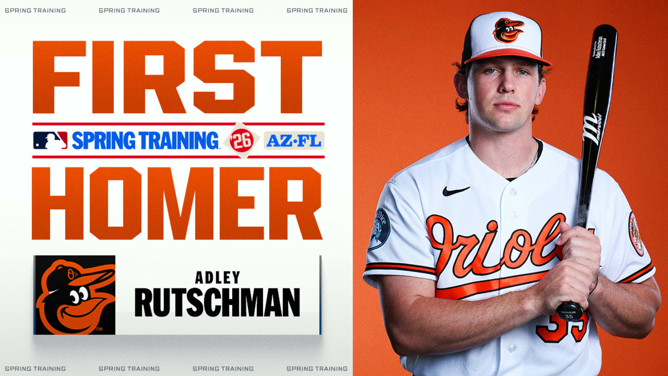 Adley Rutschman's first homer of the spring