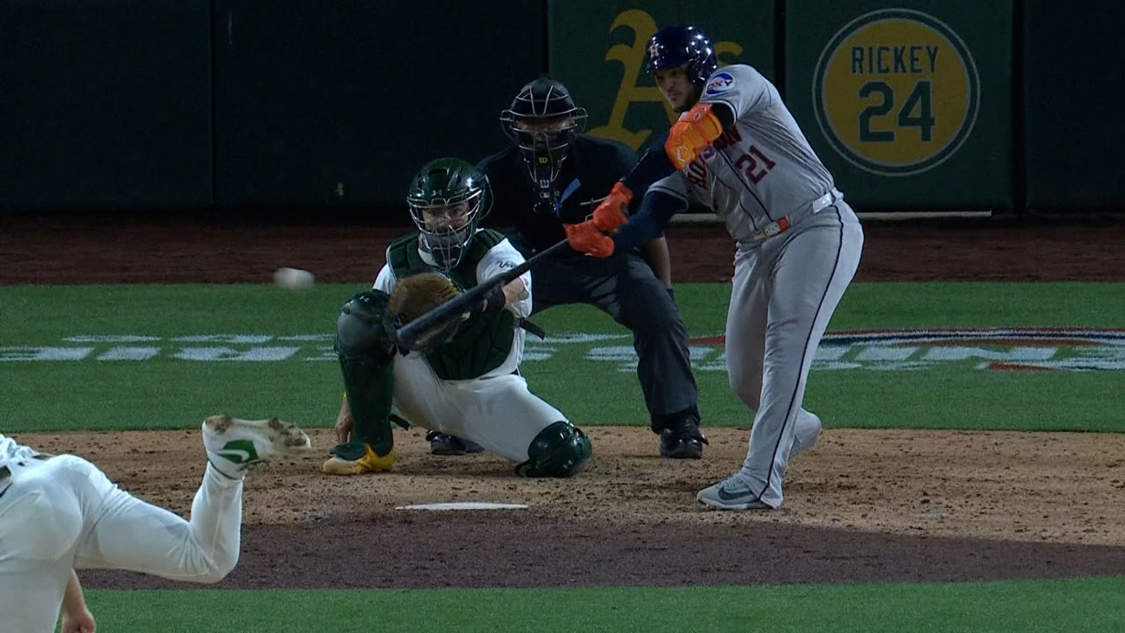 Yainer Diaz's RBI double