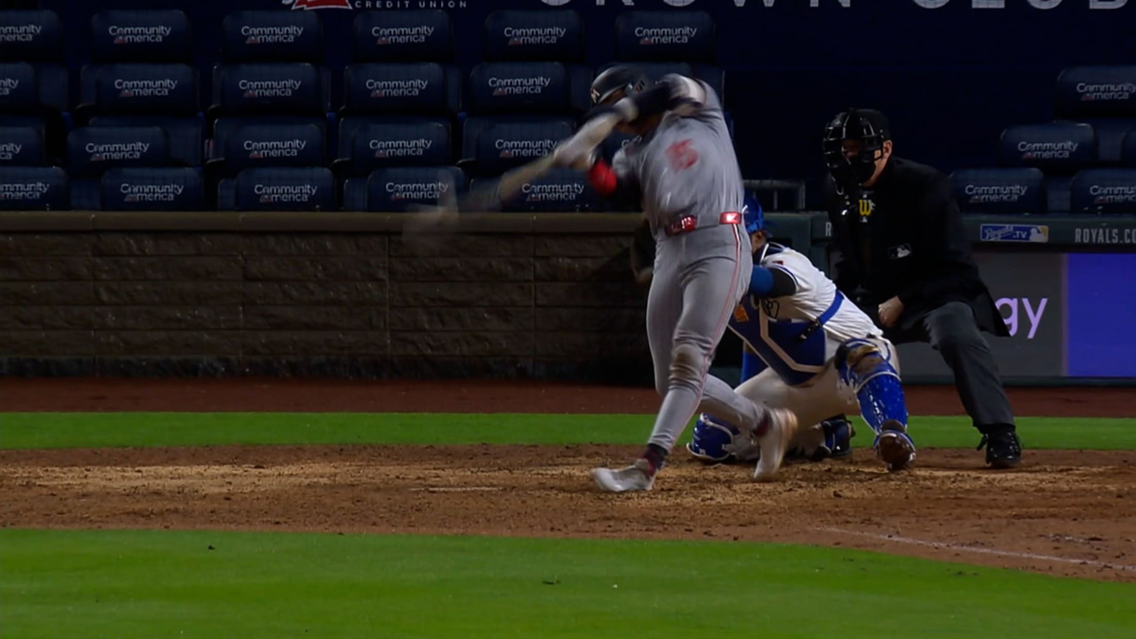 Luke Keaschall's two-run double