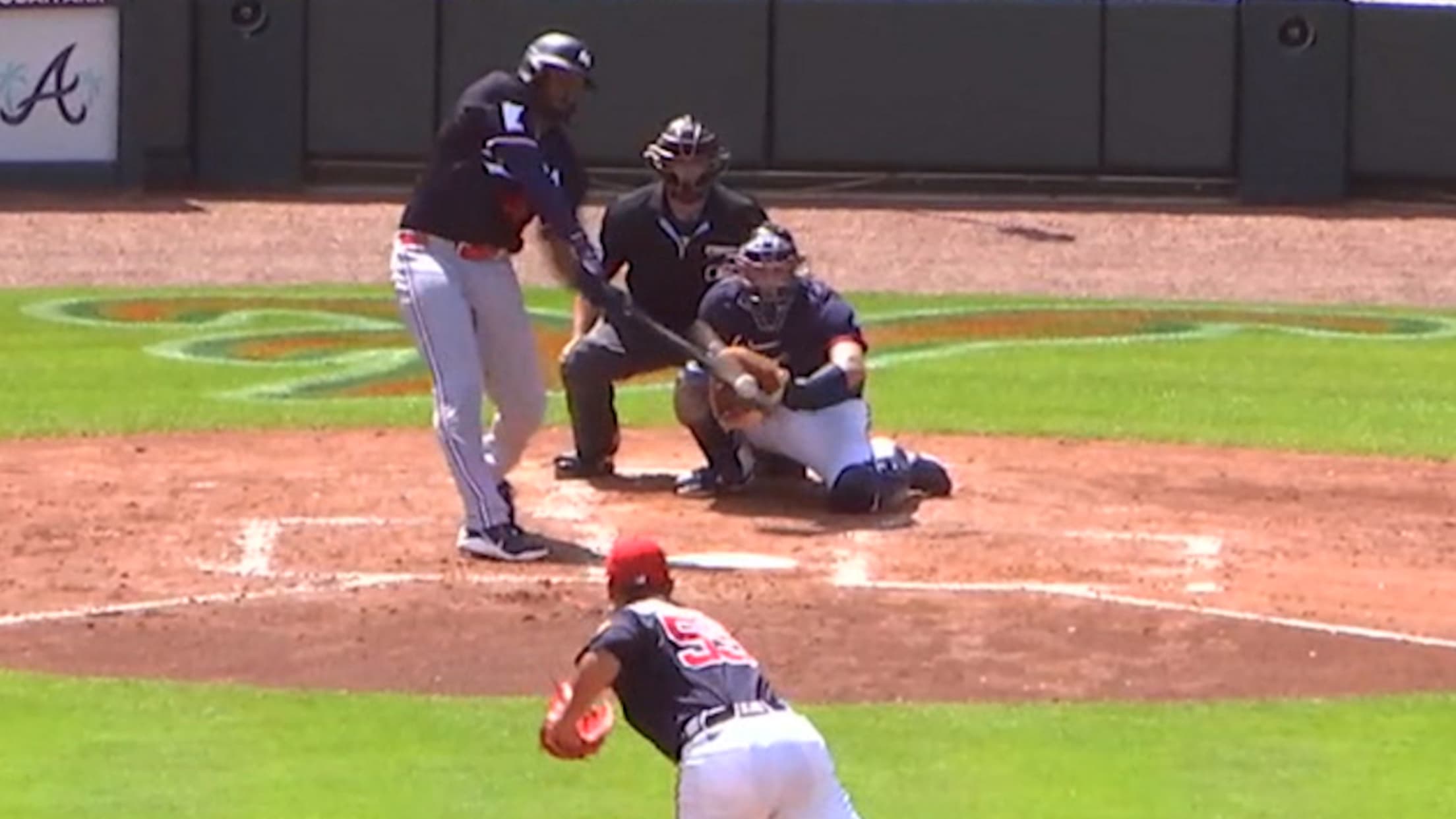 Josh Bell's two-run homer