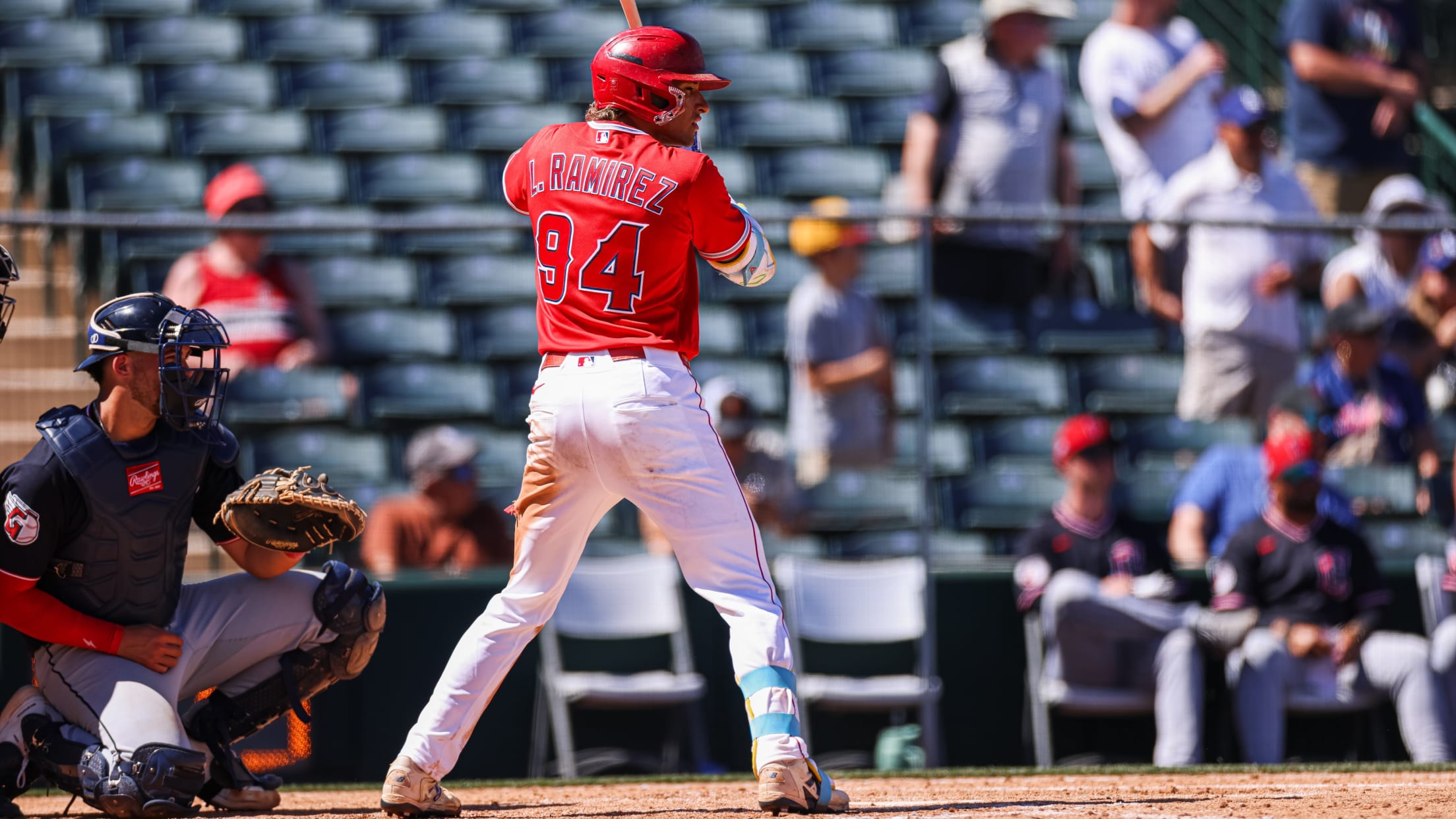 Lucas Ramirez's two-hit game