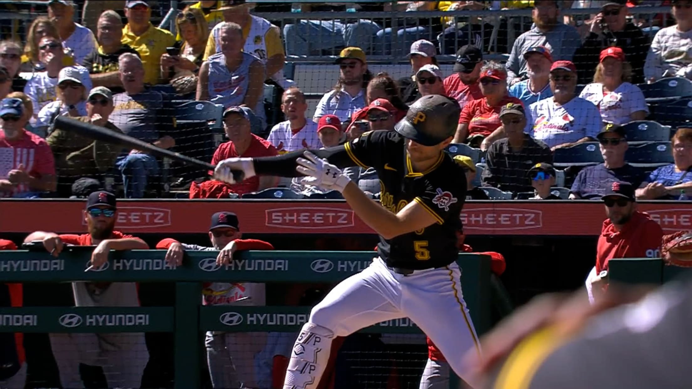 Brandon Lowe's RBI single