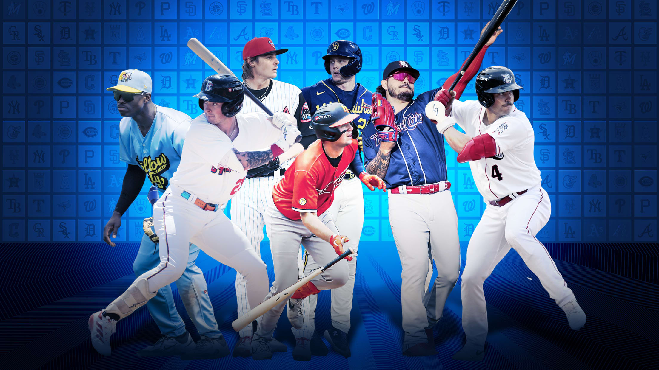 Action images of 7 prospects who have opened eyes in 2025