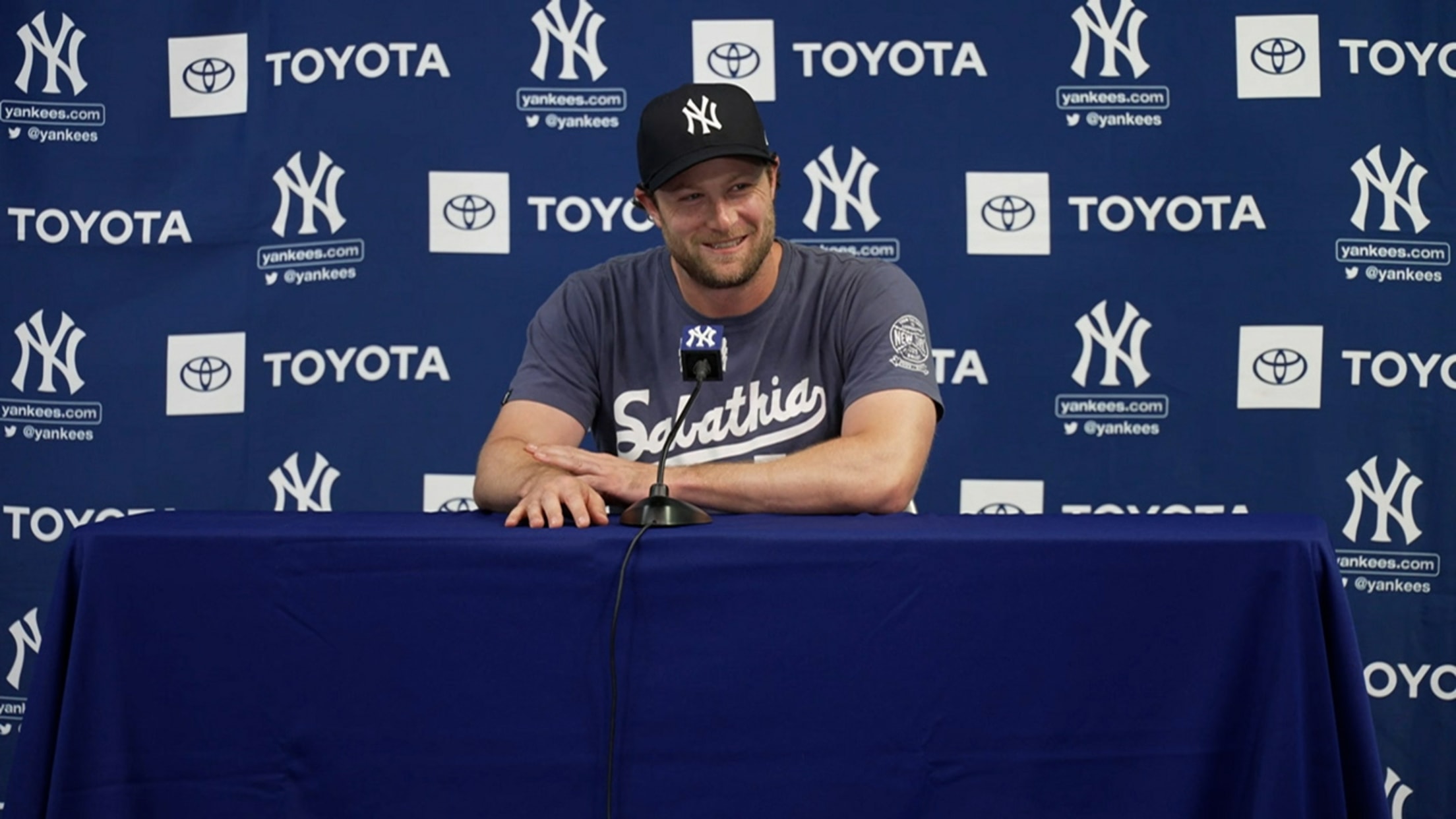 Gerrit Cole on his progress as he returns from injury