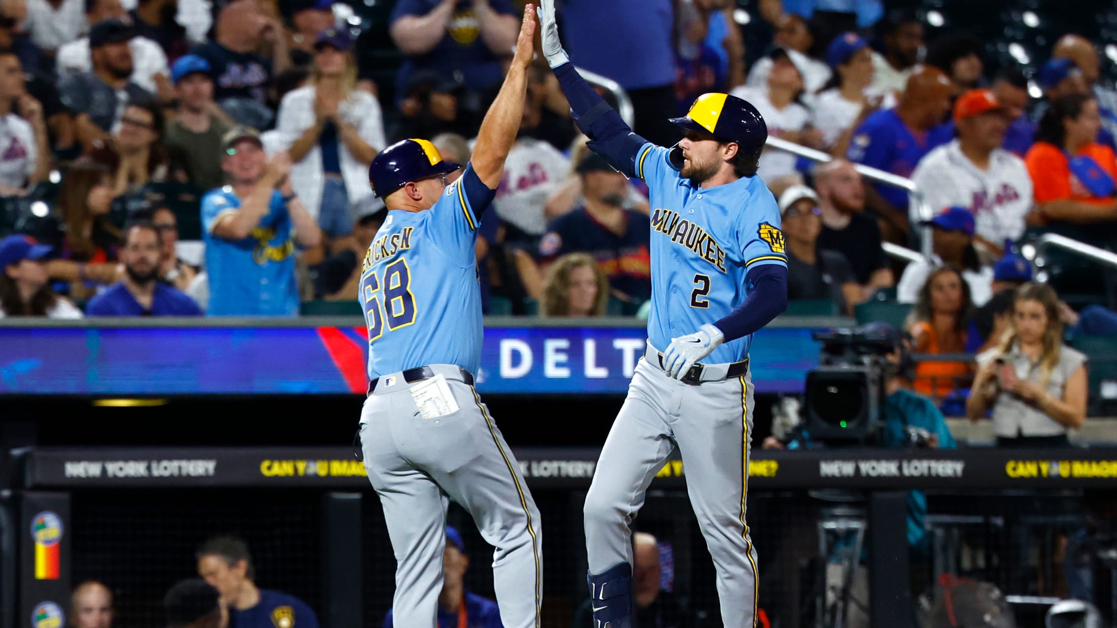 Brice Turang's three-run home run (17)