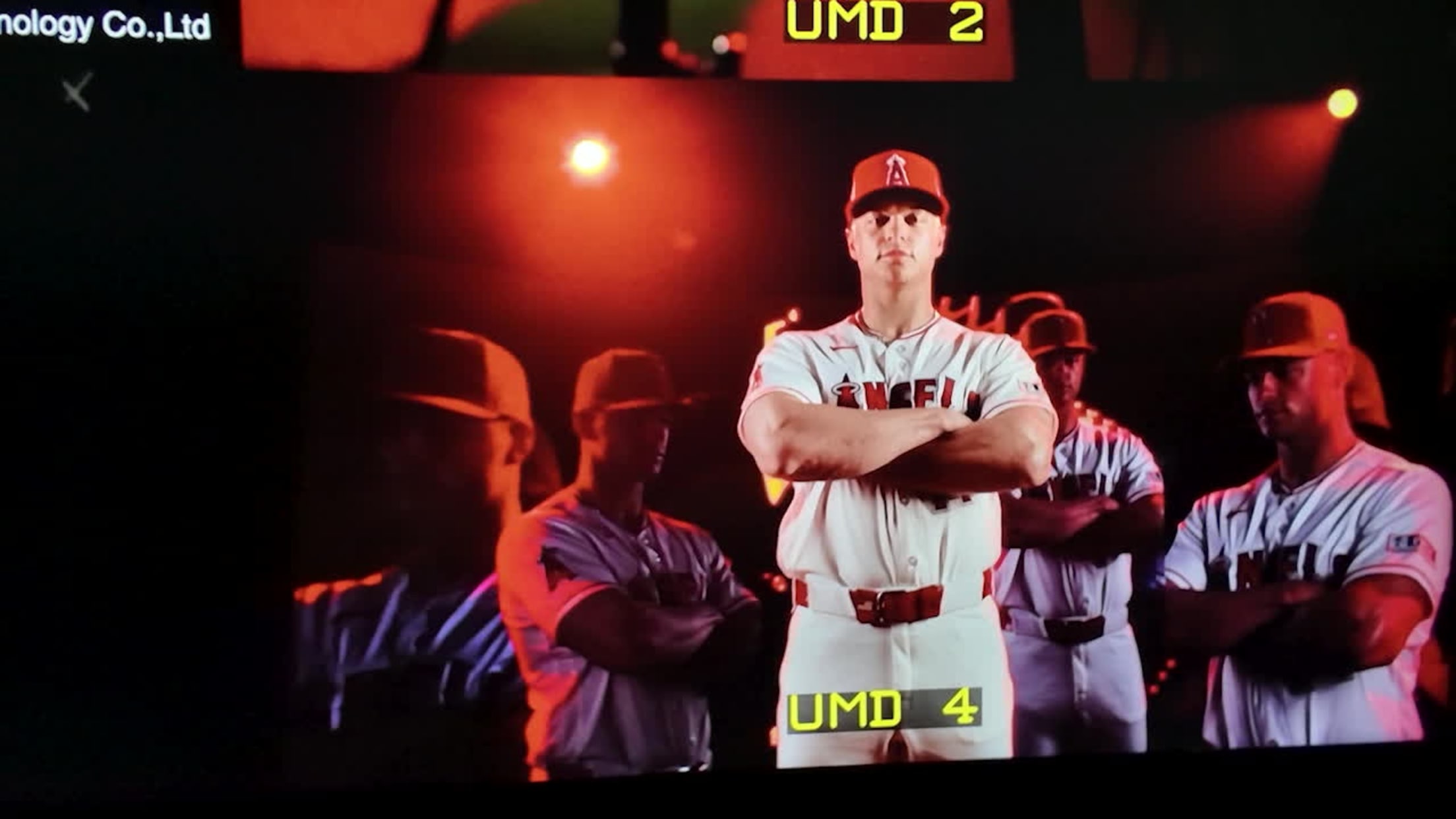 Behind the scenes at the Angels photo day