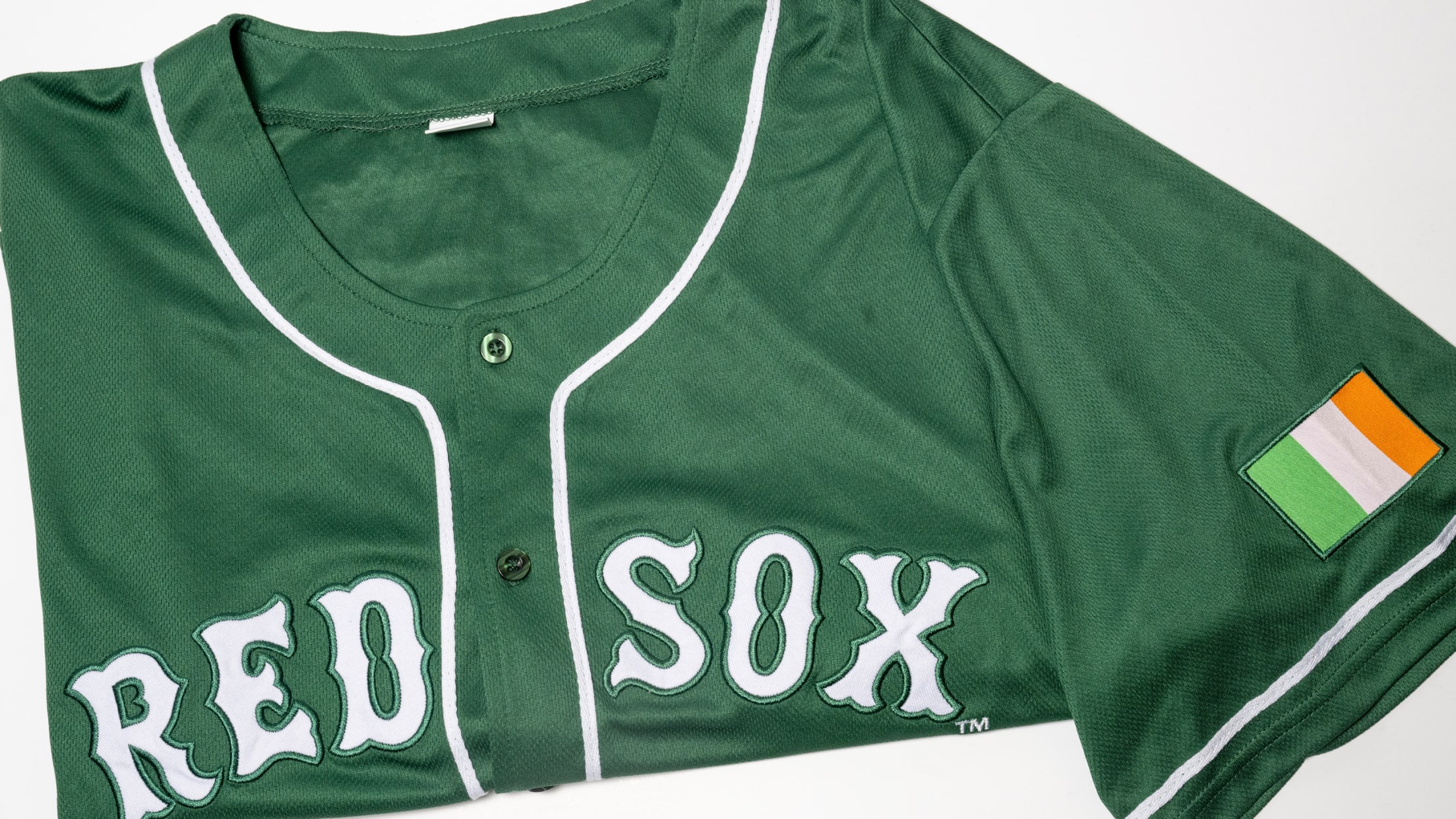 green boston red sox jersey