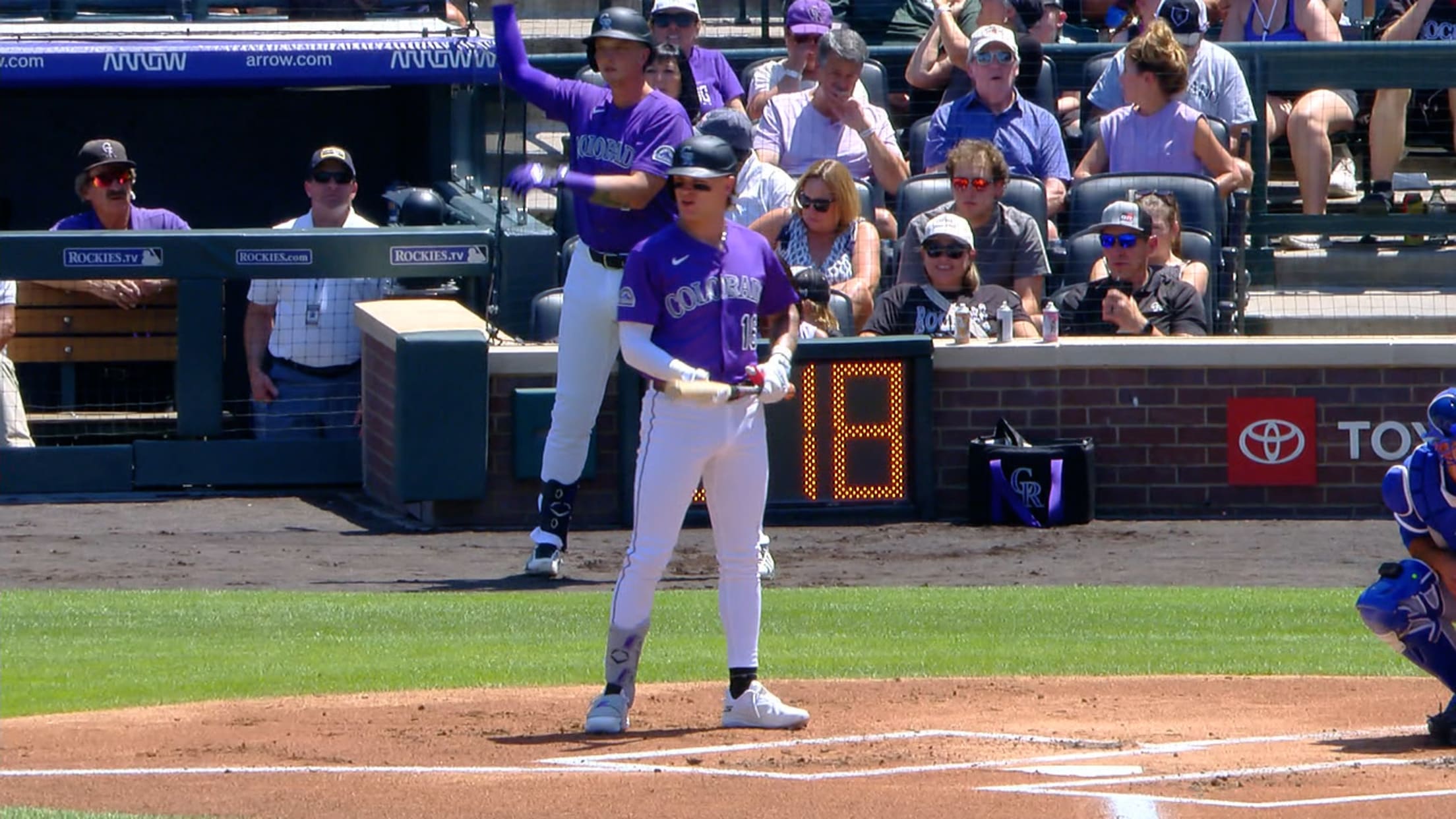 Cole Carrigg's RBI double
